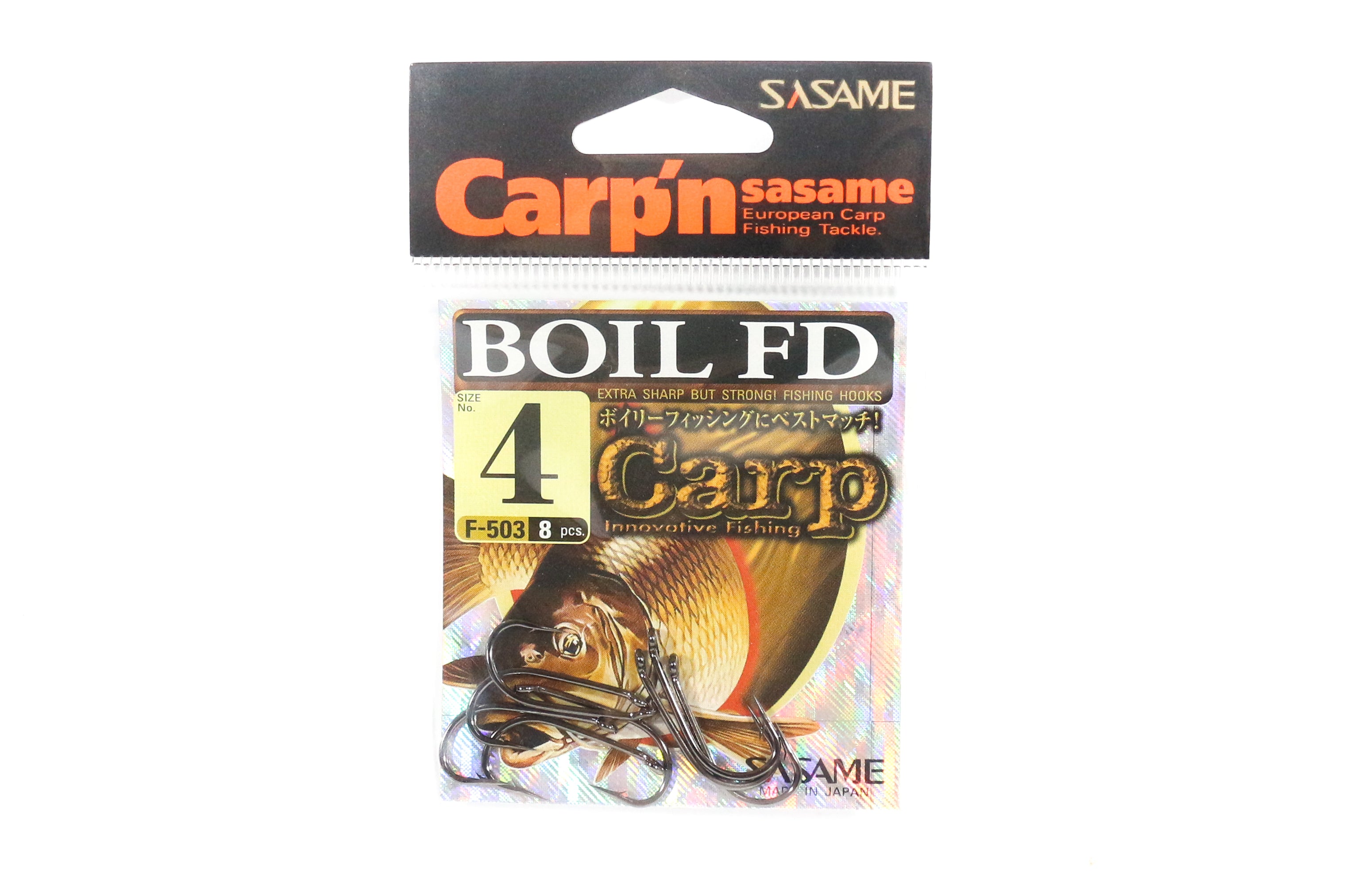 Sasame F-503 Boil FD Bait Hook Size 4 (1811)