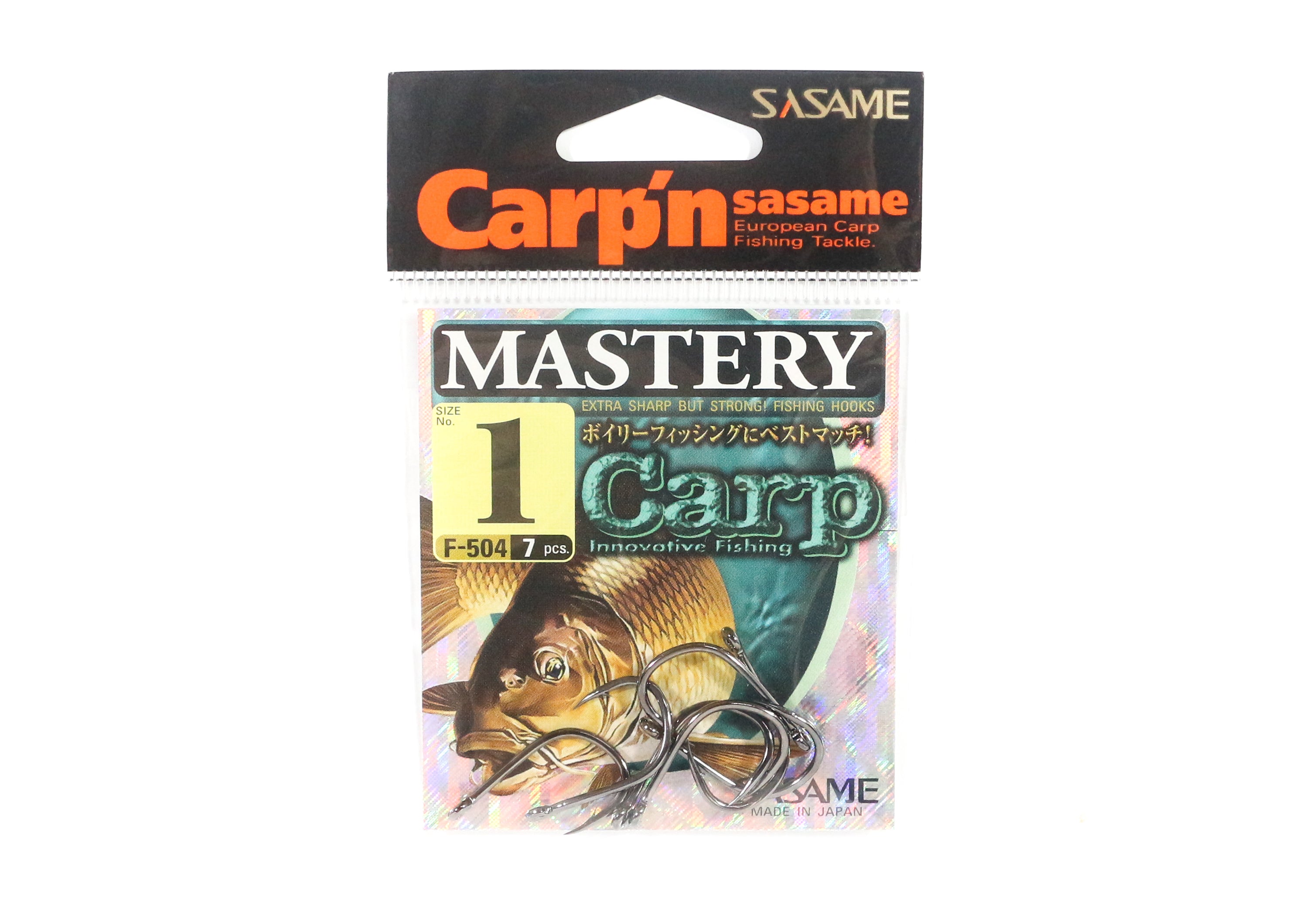 Sasame F-504 Mastery Bait Hook Size 1 (1835)