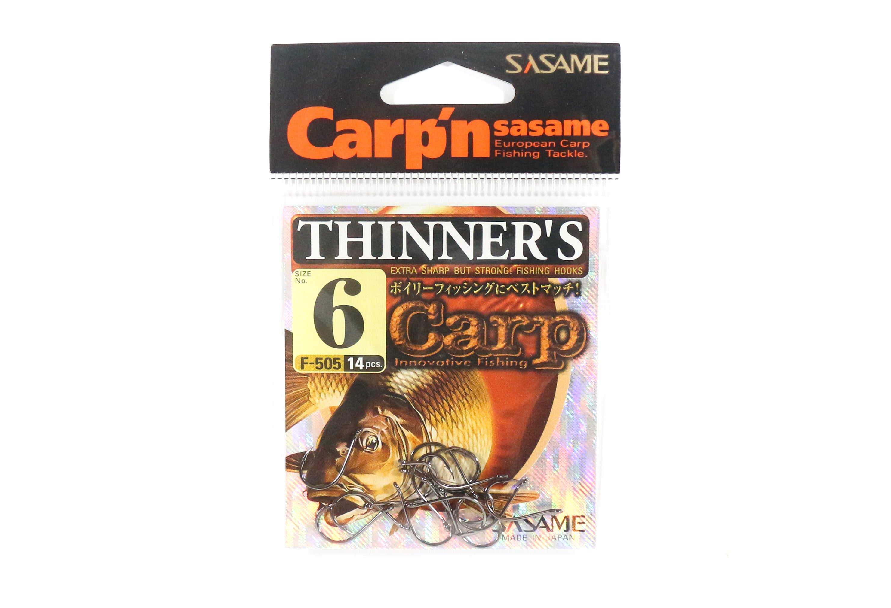 Sasame F-505 Thinner's Bait Hook Size 6 (1903)