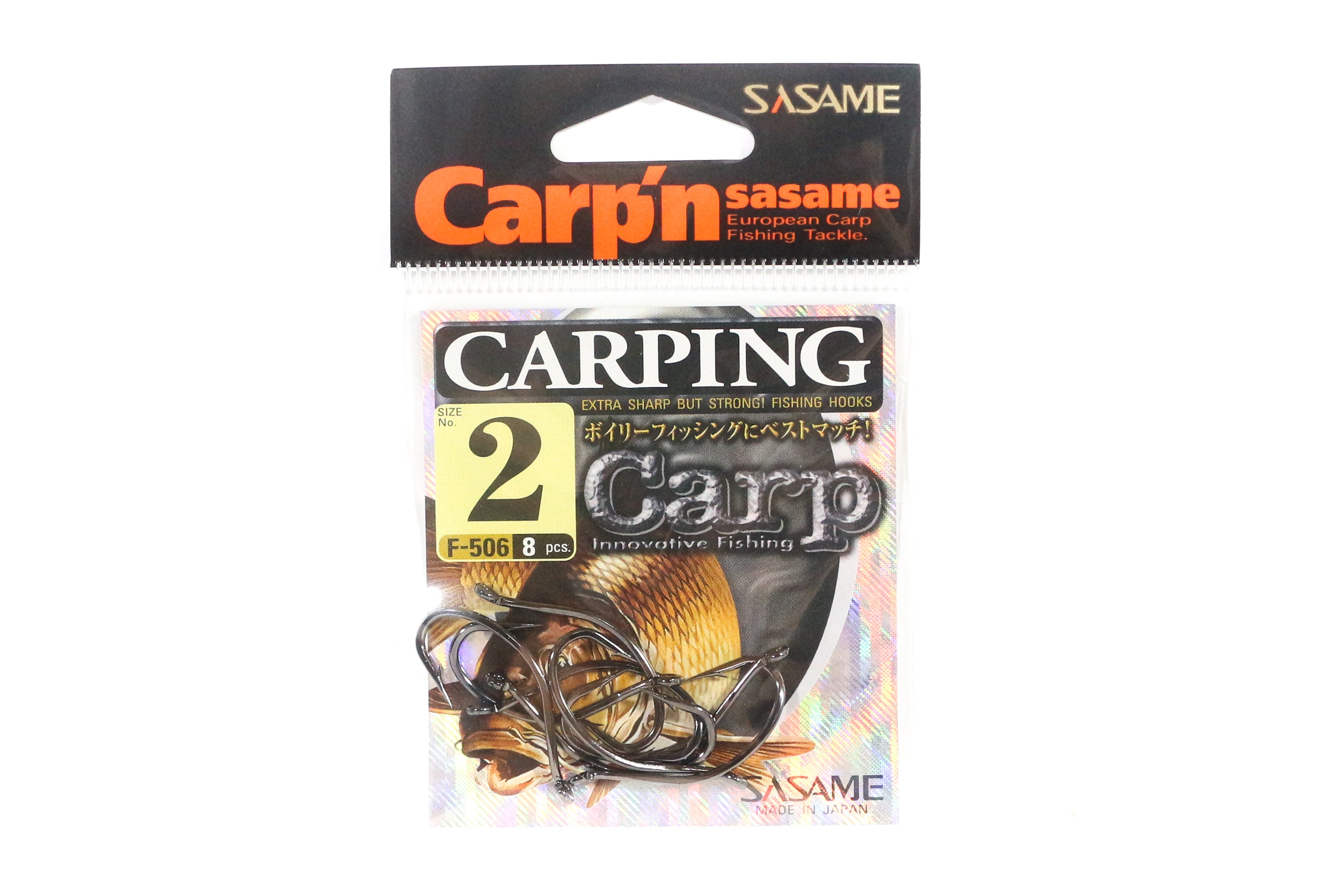 Sasame F-506 Carping Bait Hook Size 2 (1910)
