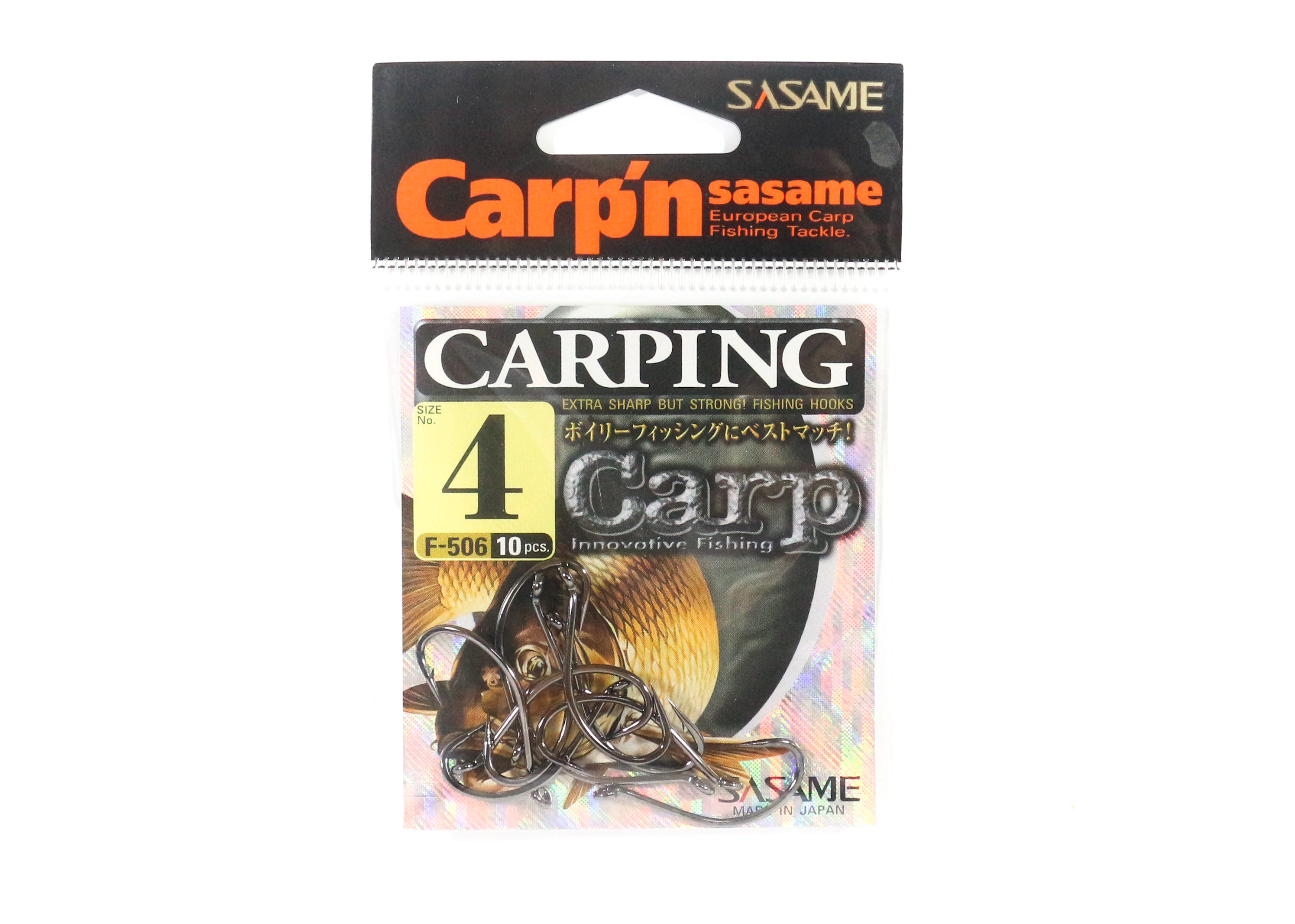 Sasame F-506 Carping Bait Hook Size 4 (1927)