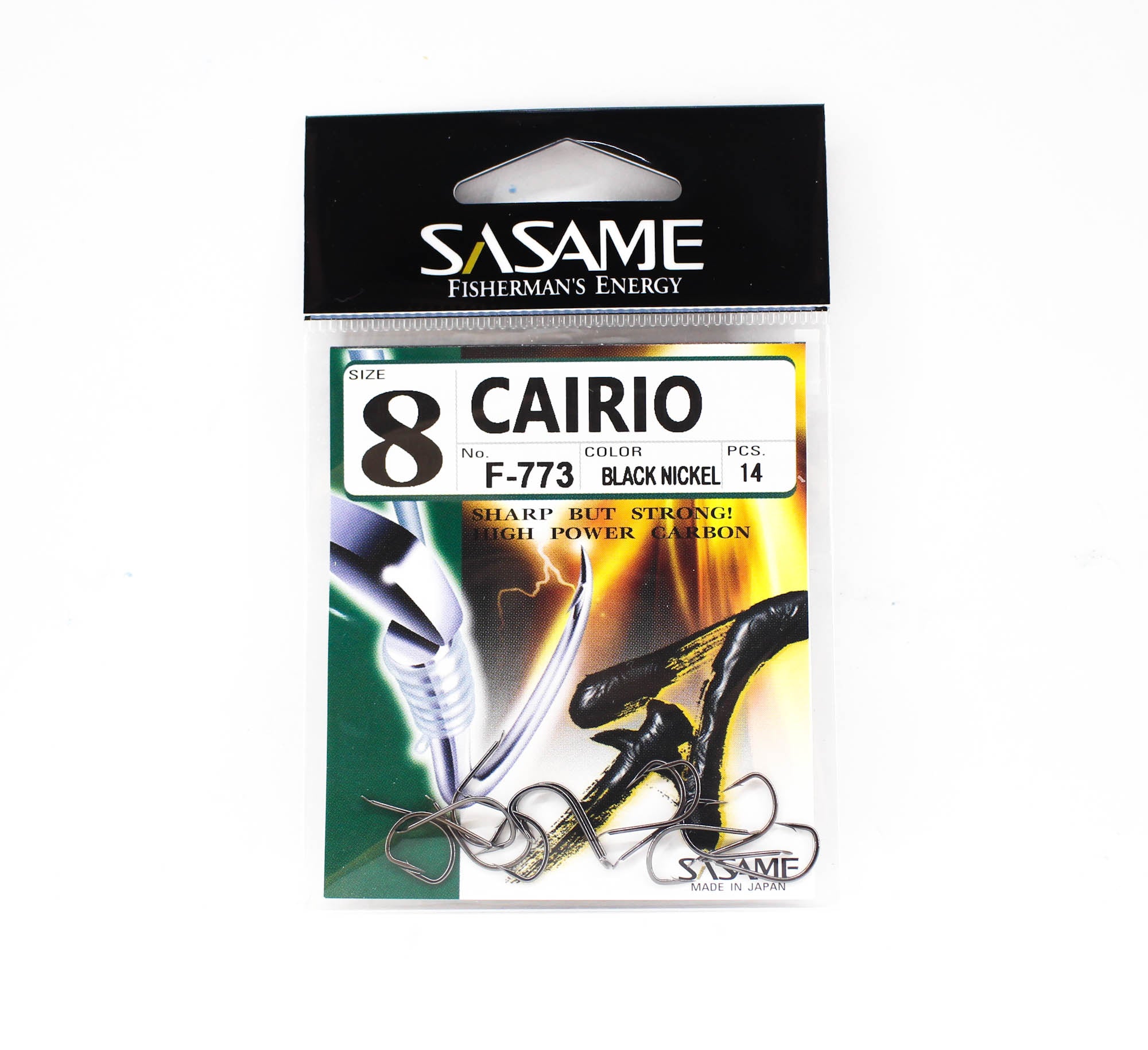 Sasame F-773 Cairio Hook Size 8 (3136)