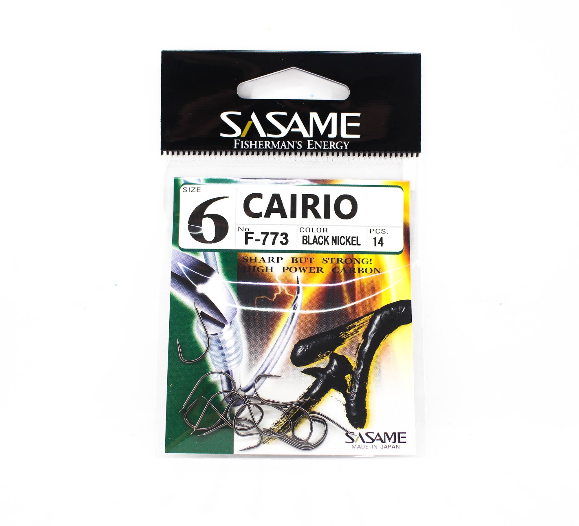 Sasame F-773 Cairio Hook Size 6 (3143)