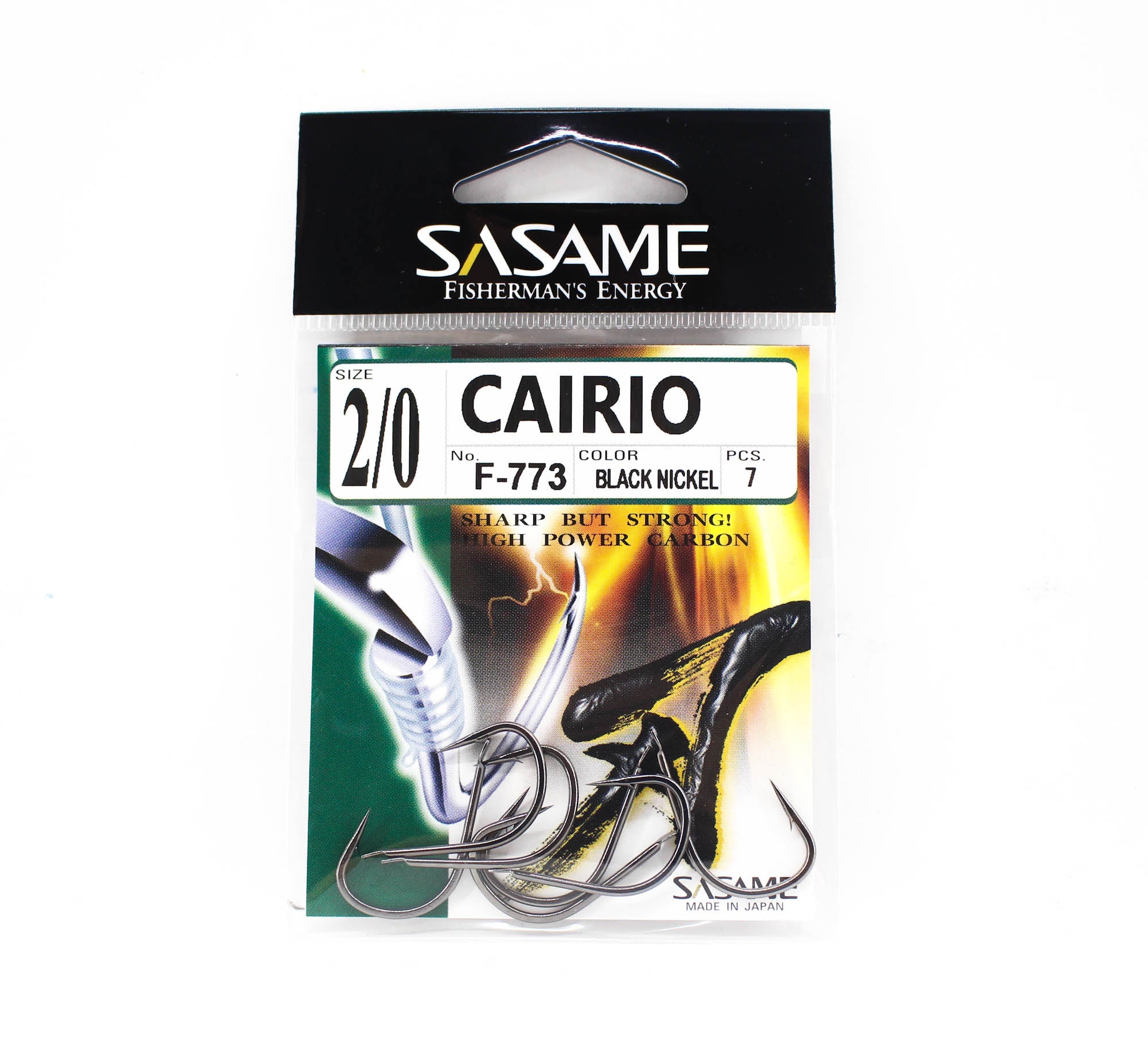 Sasame F-773 Cairio Hook Size 2/0 (3211)