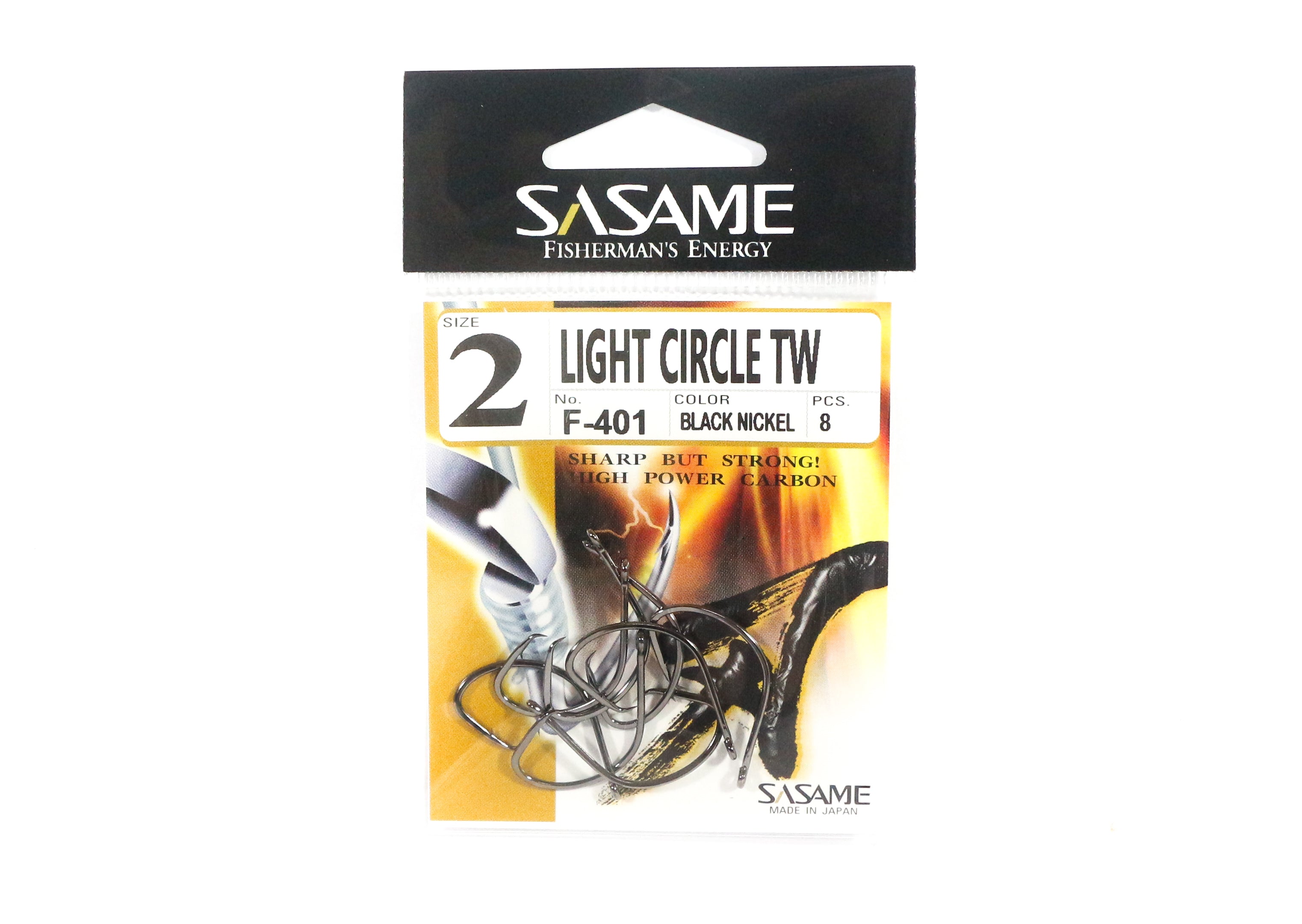 Sasame F-401 Light Circle TW Bait Hook Size 2 (4515)