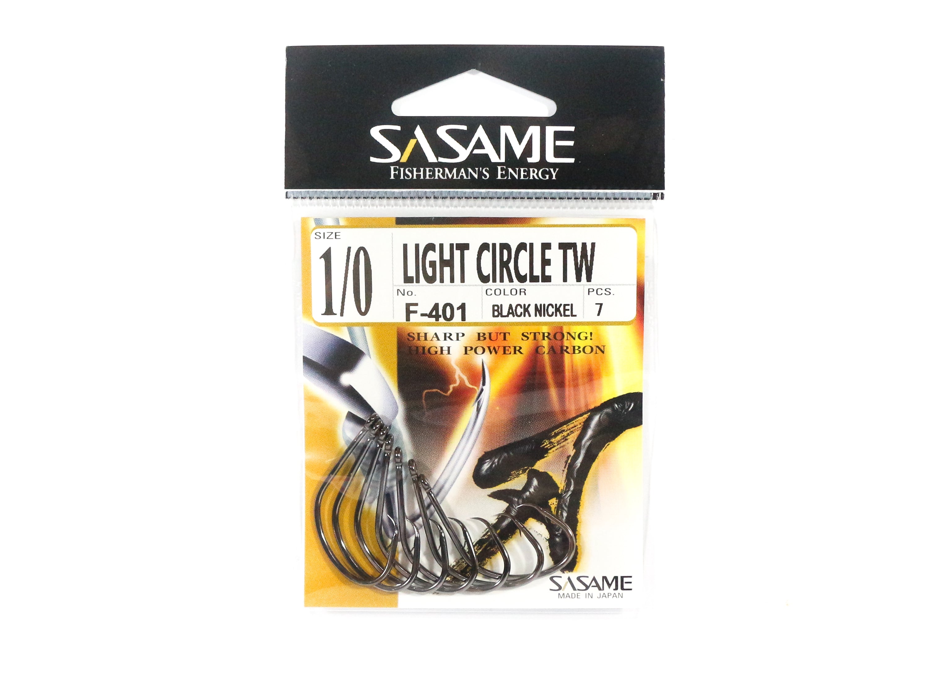 Sasame F-401 Light Circle TW Bait Hook Size 1/0 (4539)
