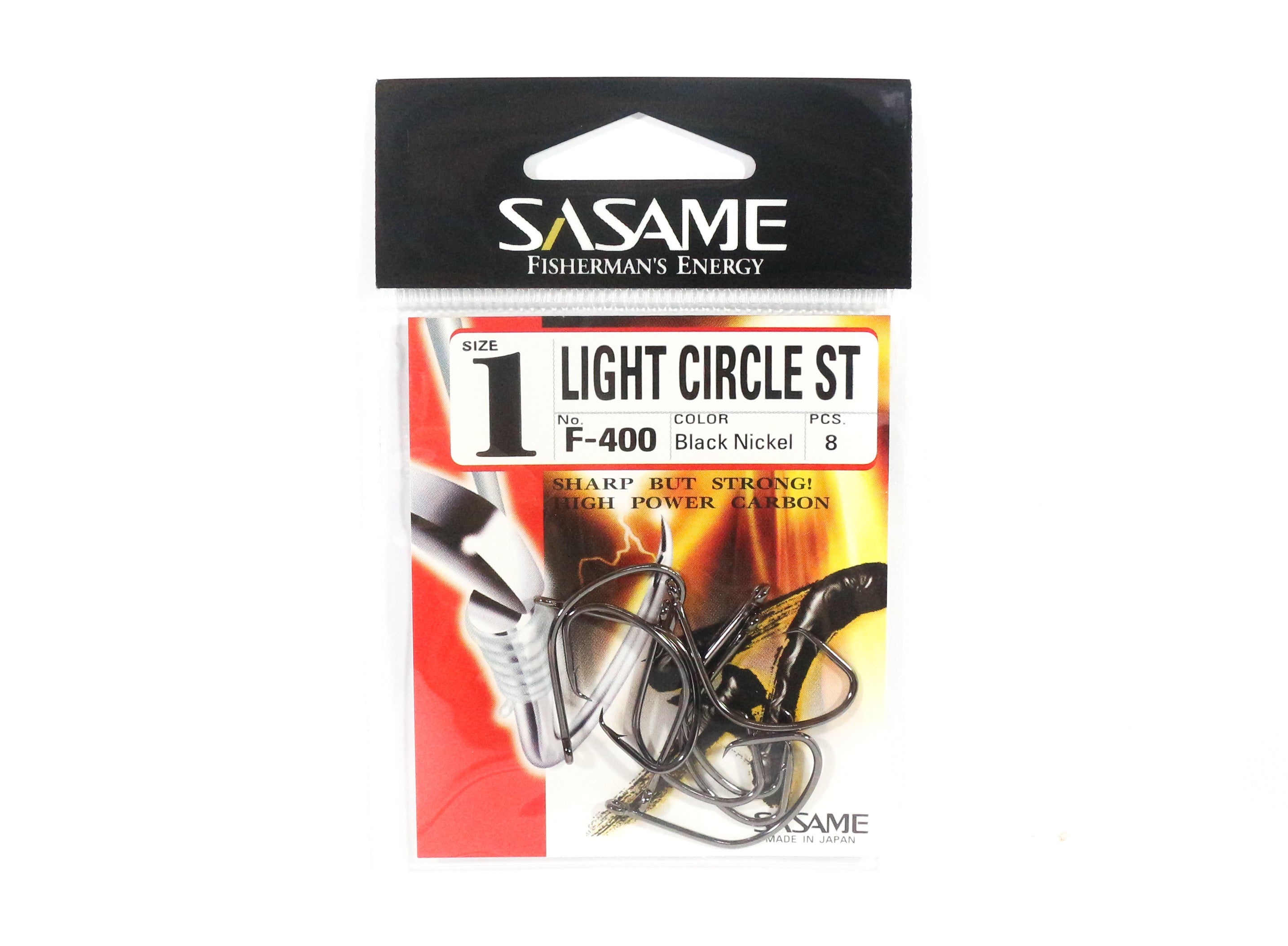 Sasame F-400 Light Circle ST Bait Hook Size 1 (4591)