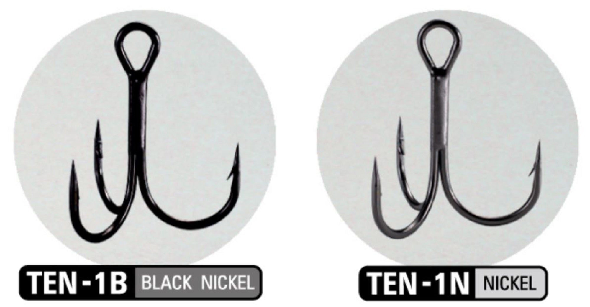 Sasame TEN-1B Tenka Treble Hook Size 10 (6625)