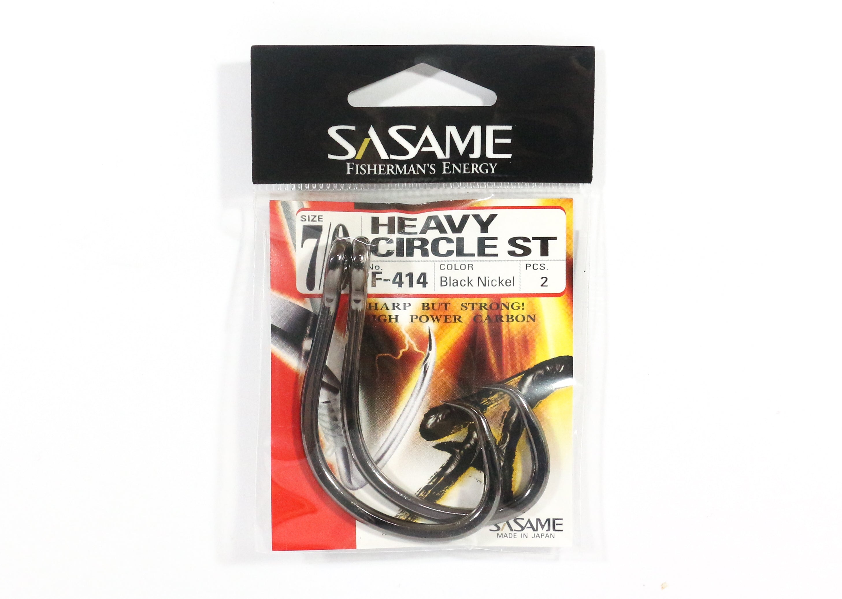 Sasame F-414 Heavy Circle ST Bait Hook Size 7/0 (9480)
