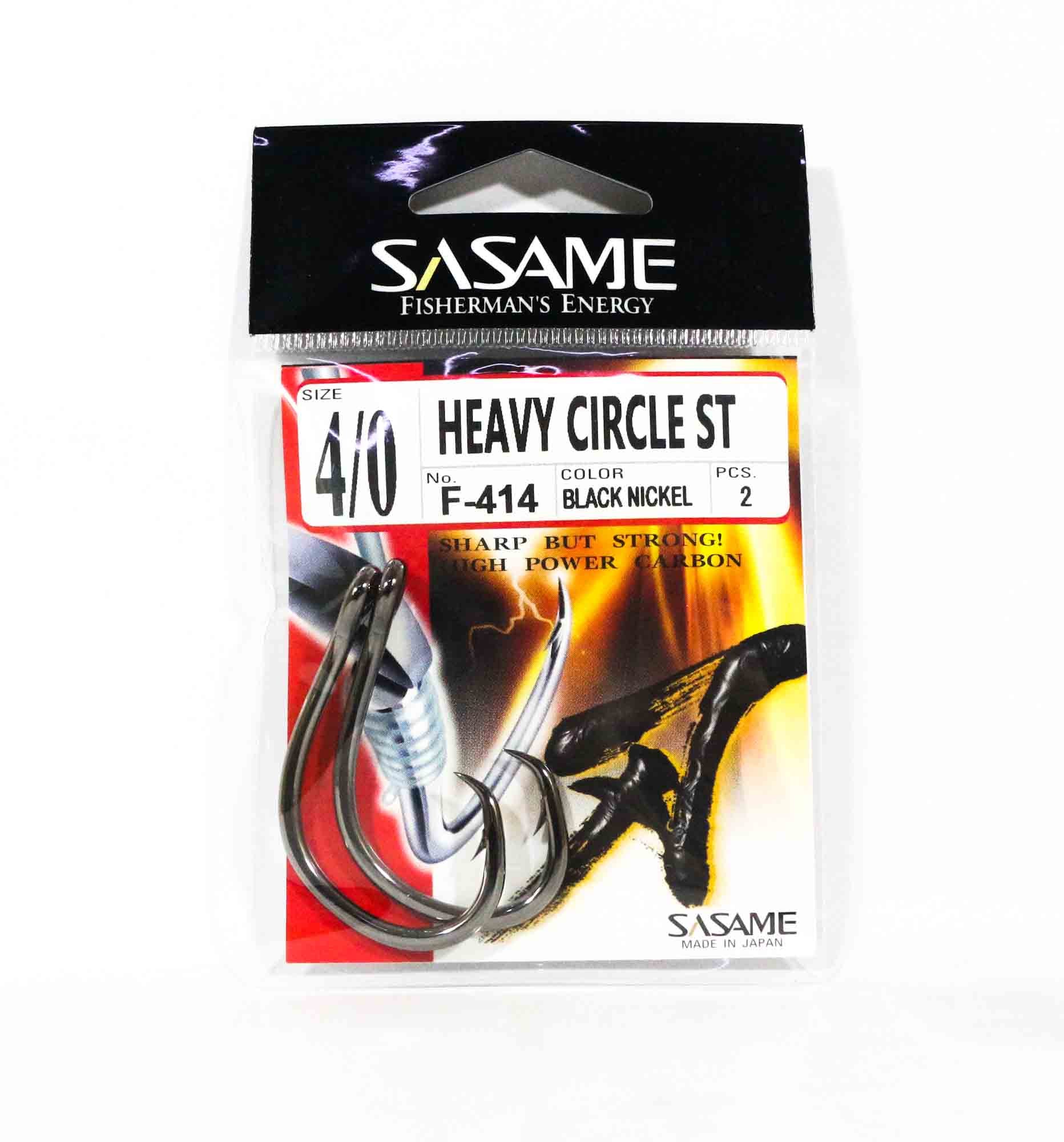 Sasame F-414 Heavy Circle ST Bait Hook Size 4/0 (2008)