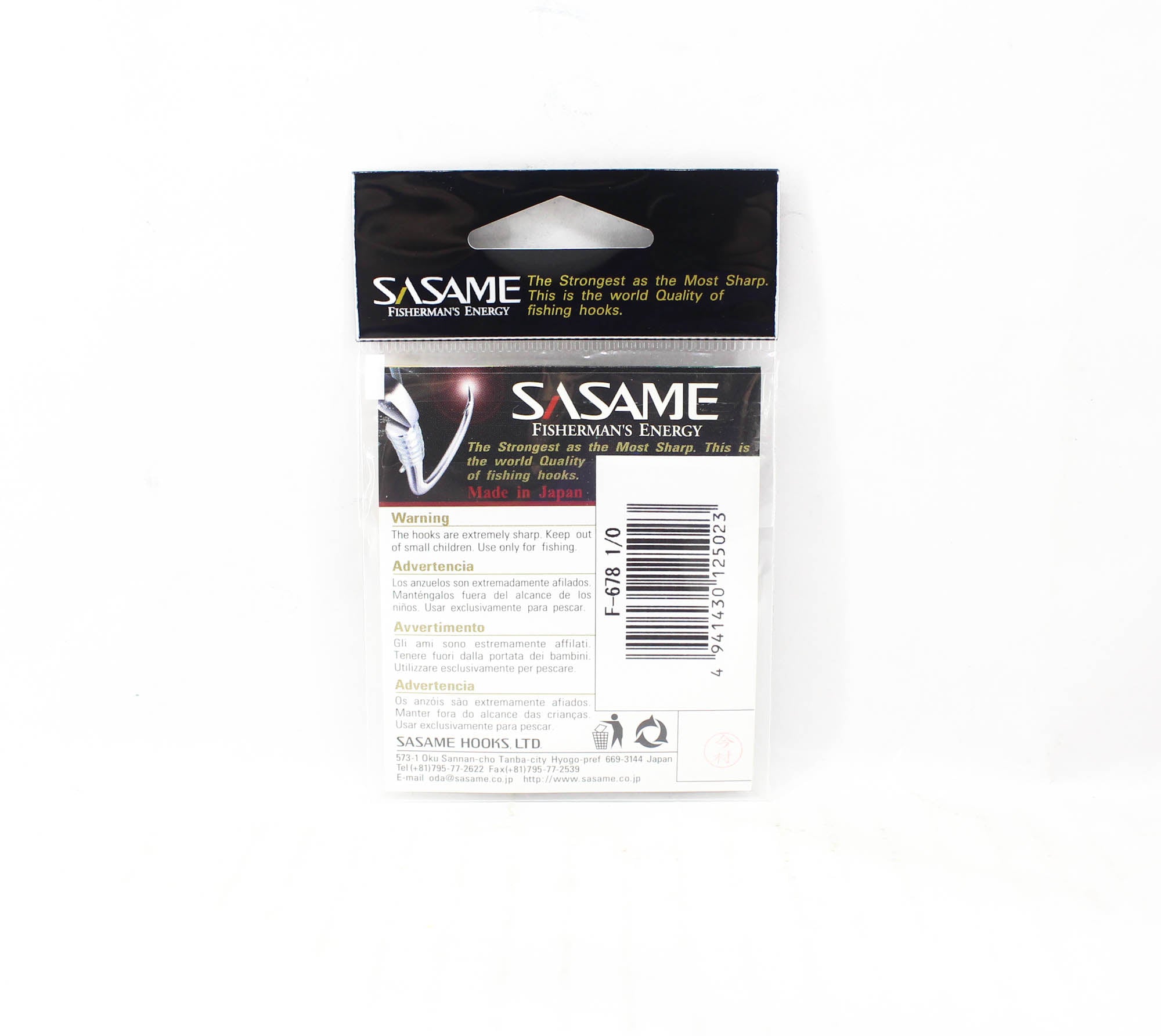 Sasame F-678 Spinner X Size 1/0 (5023)