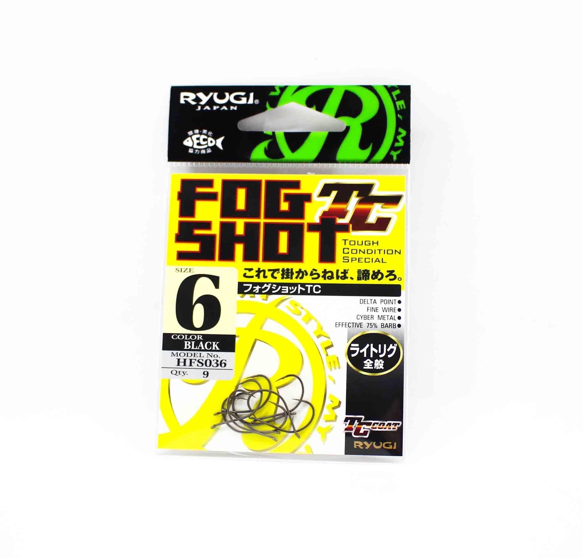 Ryugi HFS036 TC Fog Shot Hook Size 6 (1727)