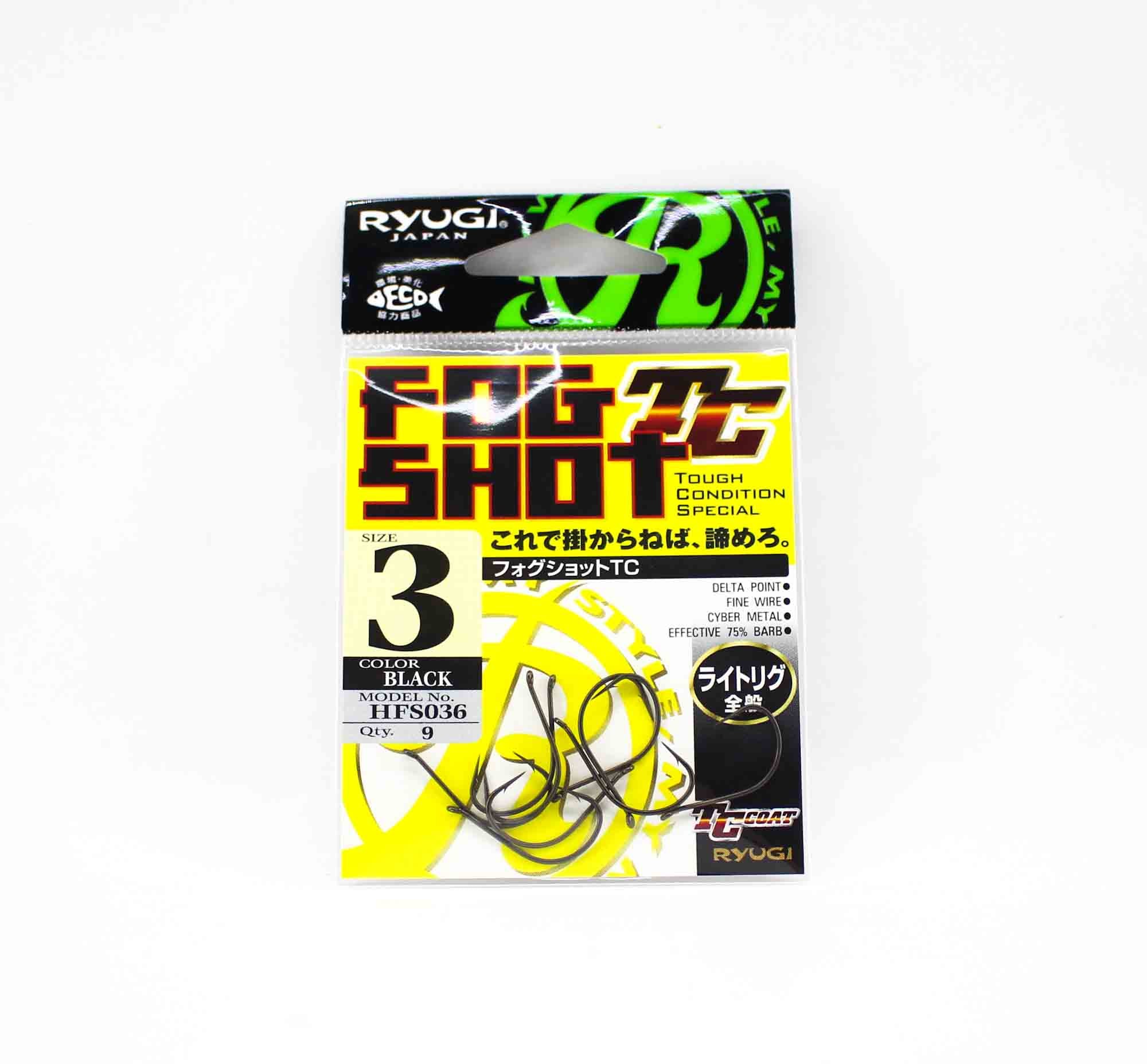 Ryugi HFS036 TC Fog Shot Hook Size 3 (1758)