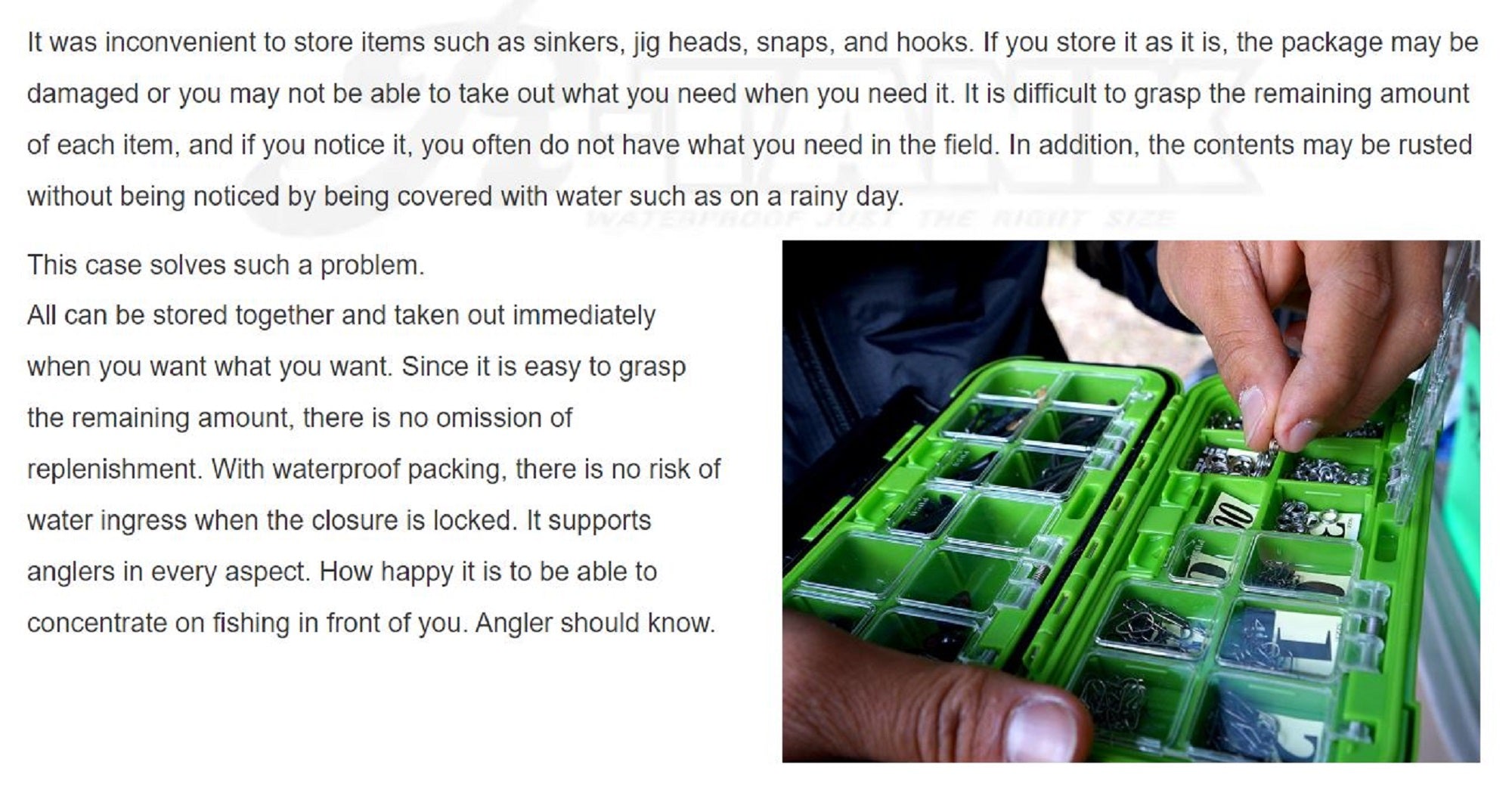 Ryugi BRT050 R Tank Case Tackle Box Size XL (2465) DC