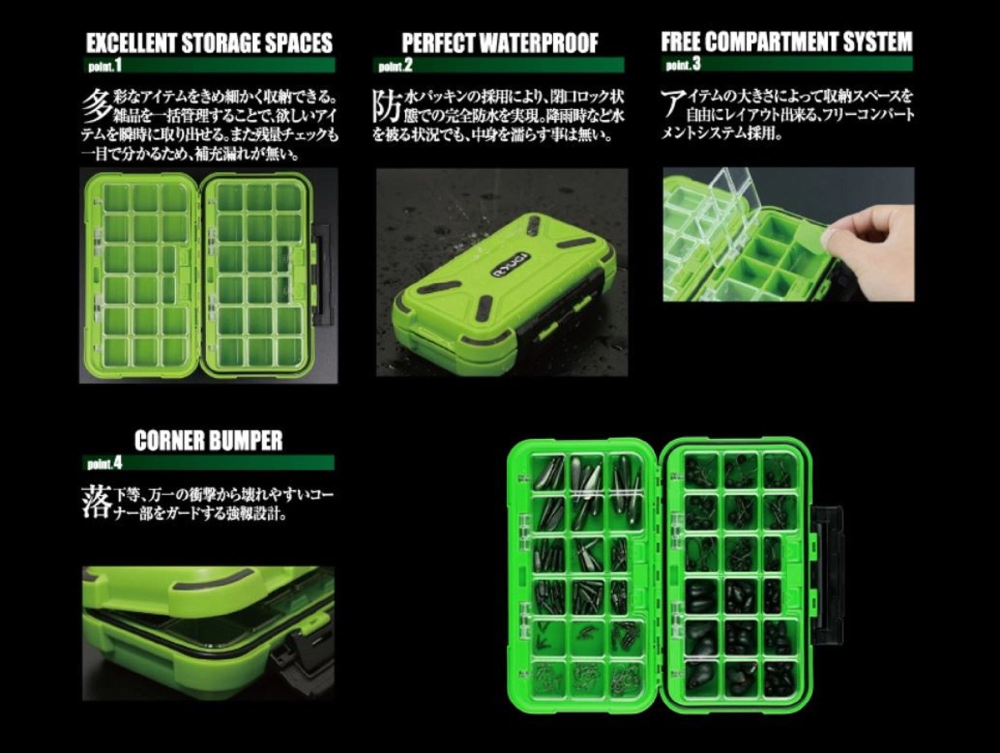 Ryugi BRT050 R Tank Case Tackle Box Size XL (2465) DC