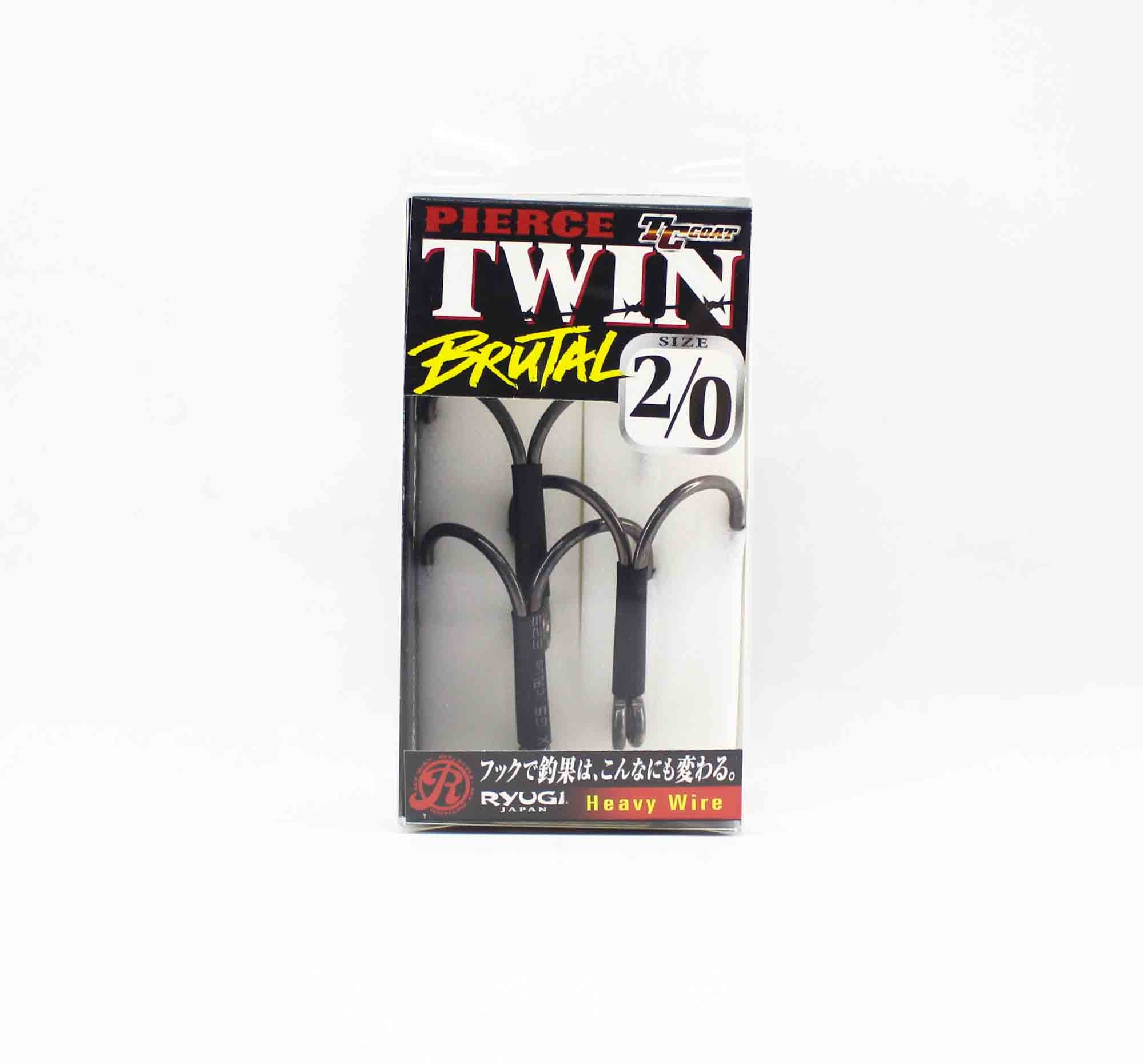 Ryugi HPT120 Pierce Twin Brutal Heavy Double Hooks Size 2/0 (7187)
