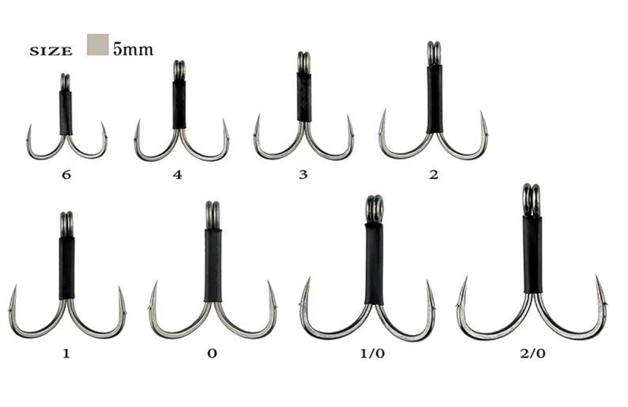 Ryugi HPT120 Pierce Twin Brutal Heavy Double Hooks Size 2/0 (7187)