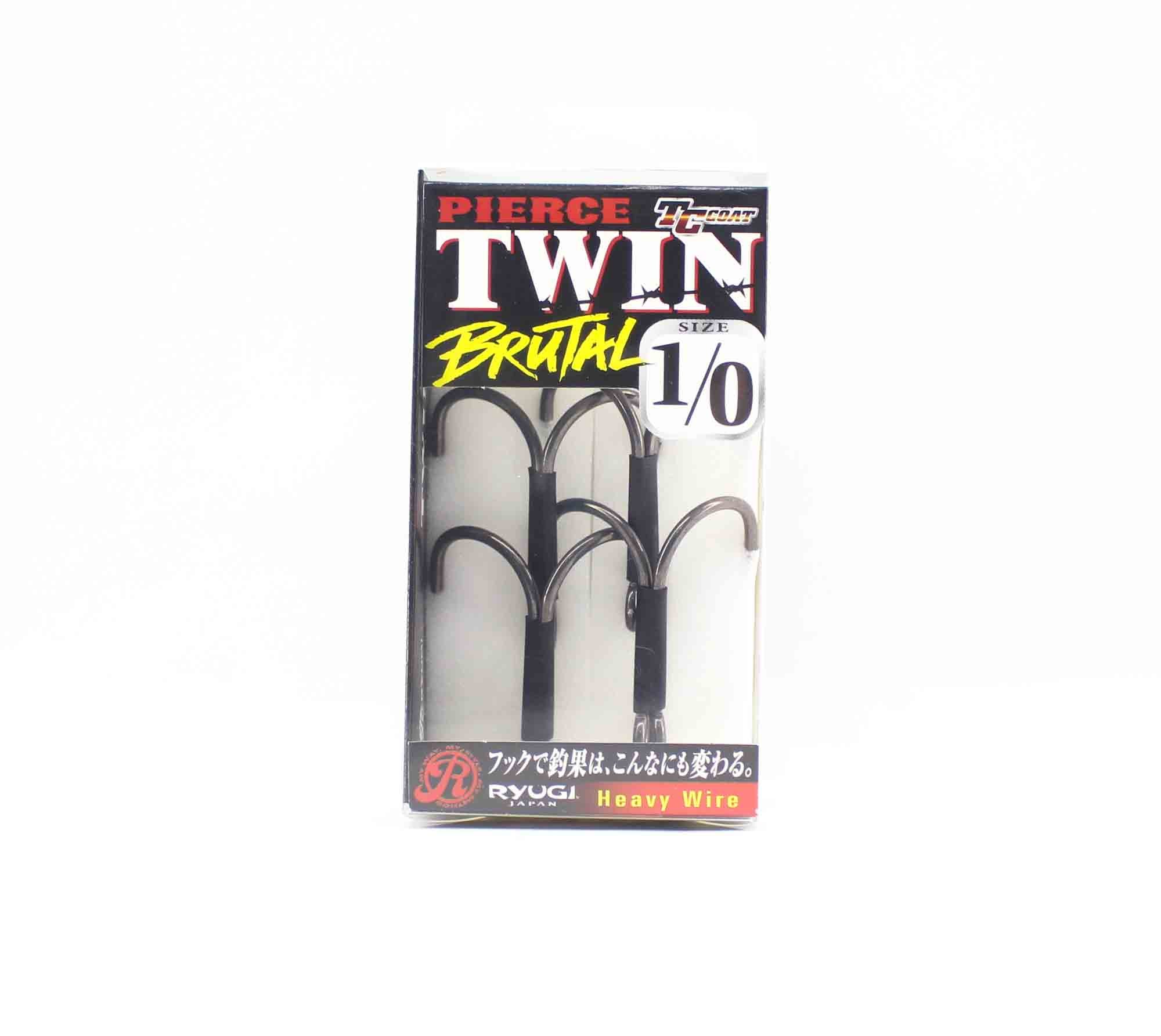 Ryugi HPT120 Pierce Twin Brutal Heavy Double Hooks Size 1/0 (7194)