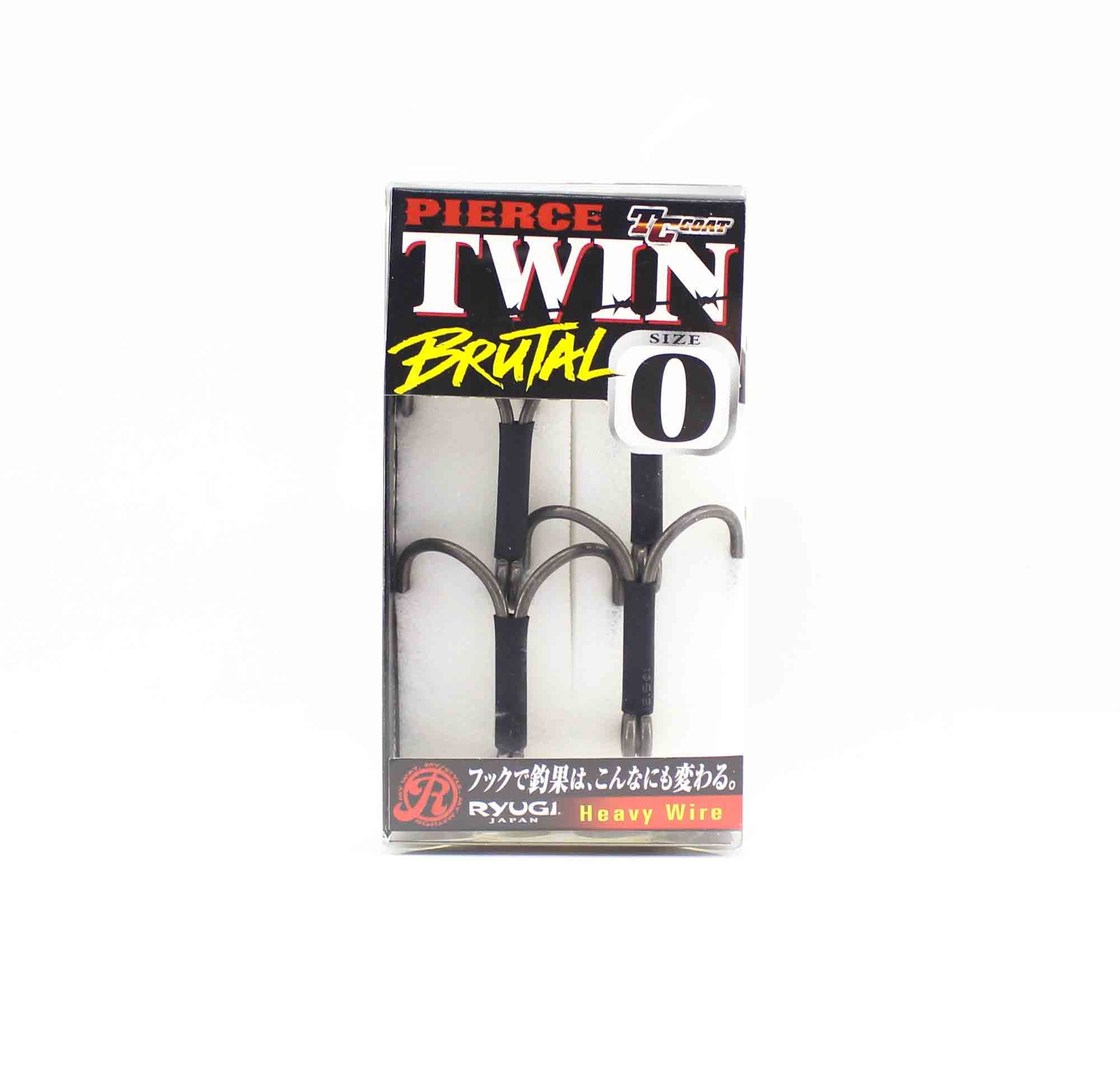 Ryugi HPT120 Pierce Twin Brutal Heavy Double Hooks Size 0 (7200)