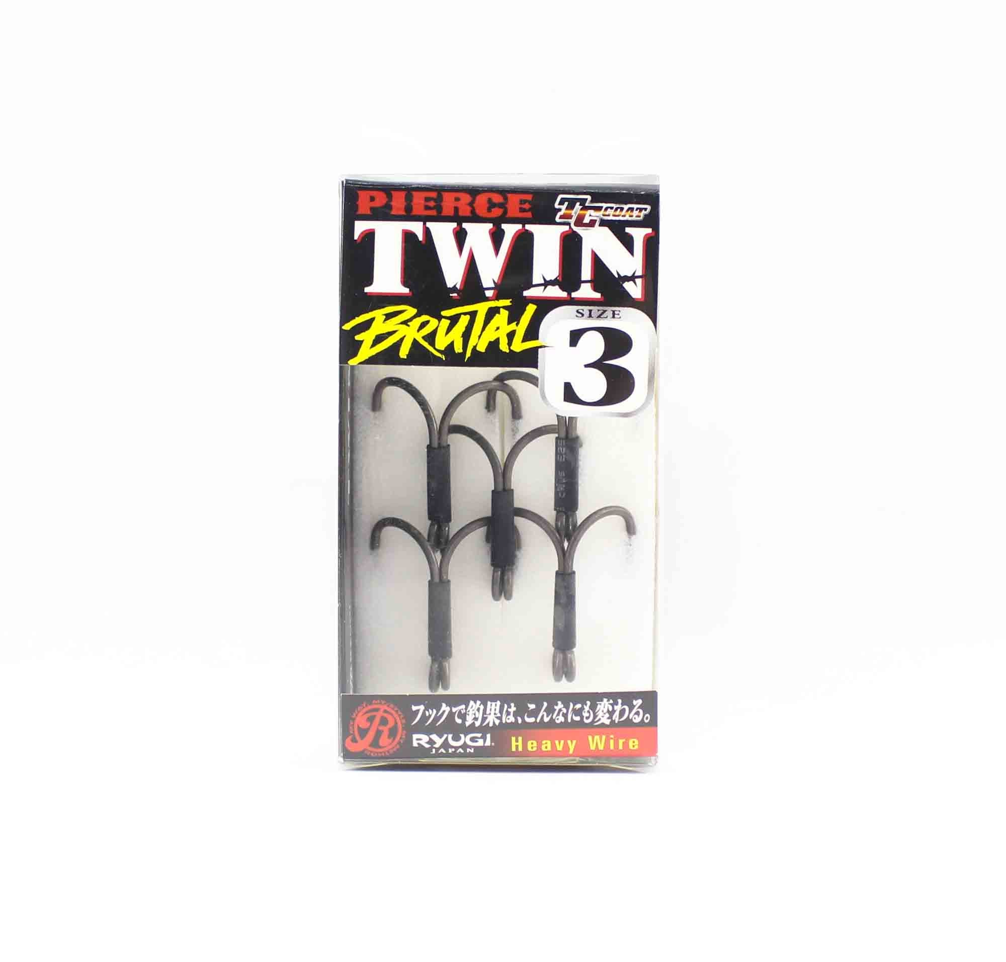 Ryugi HPT120 Pierce Twin Brutal Heavy Double Hooks Size 3 (7231)