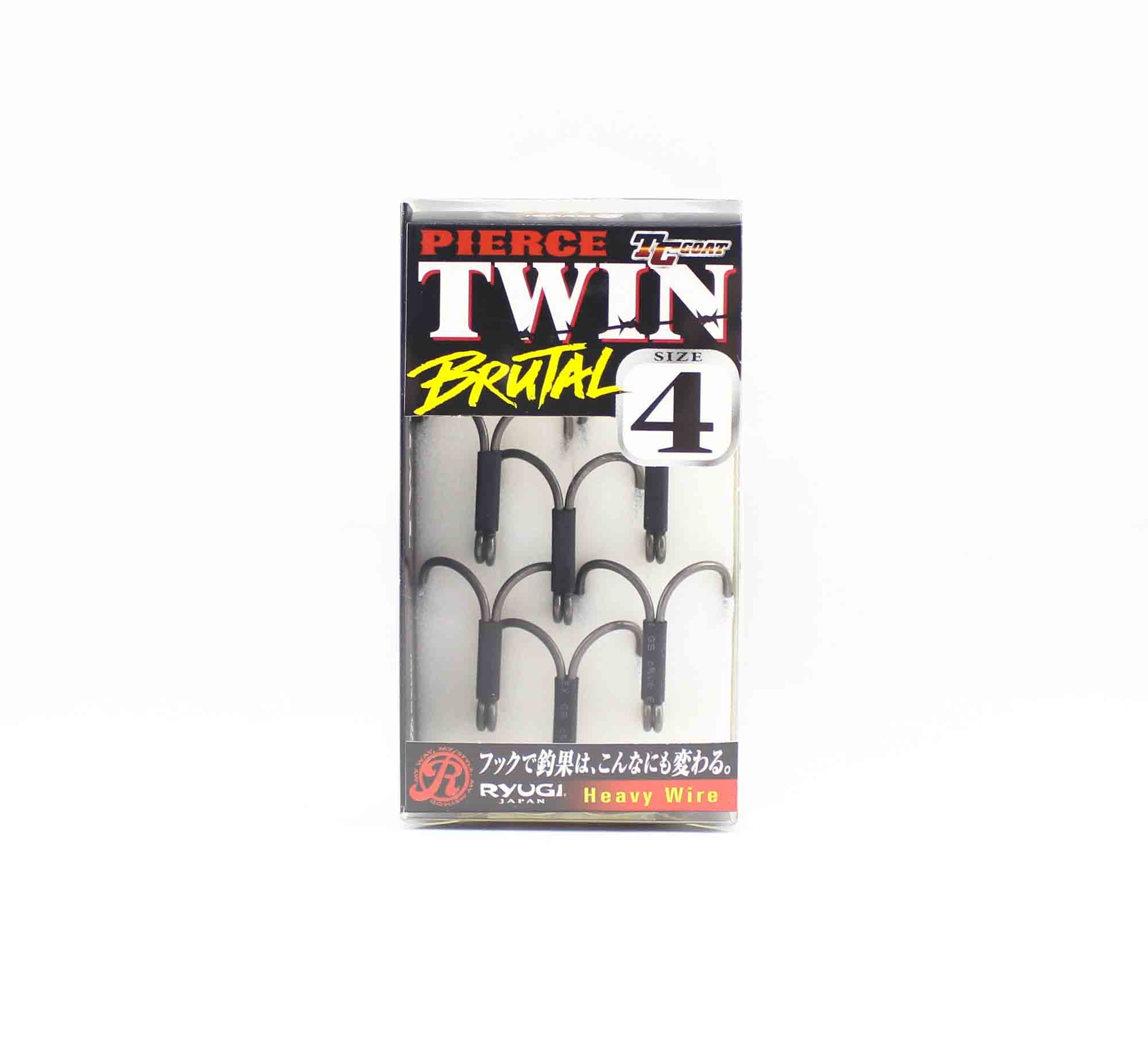Ryugi HPT120 Pierce Twin Brutal Heavy Double Hooks Size 4 (7248)