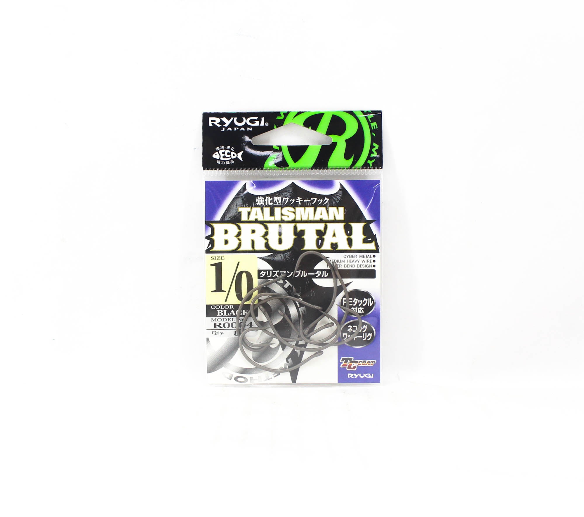 Ryugi R0004 Talisman Brutal Hook Size 1/0 (9556)