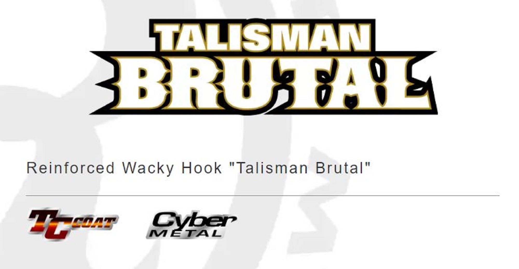 Ryugi R0004 Talisman Brutal Hook Size 1/0 (9556)