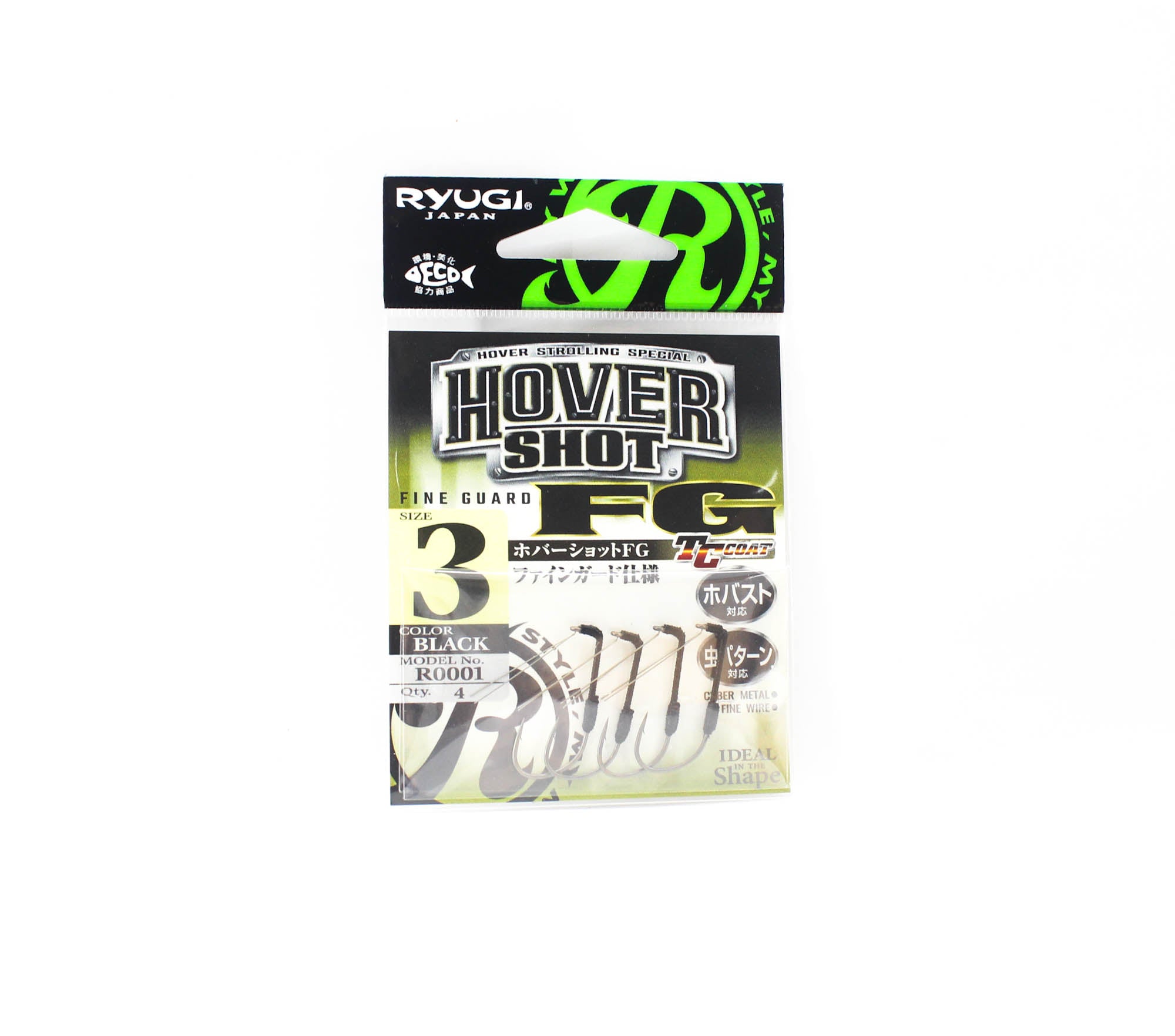 Ryugi R0001 Hover shot FG Hook Size 3 (9600)