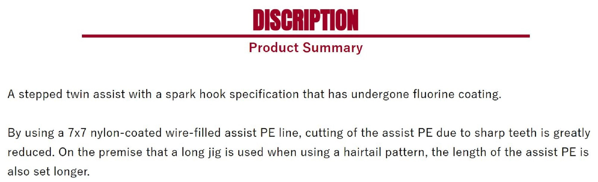 Shout 371-WG Wire in Gap Spark Assist Hooks Size 4/0 (7510)
