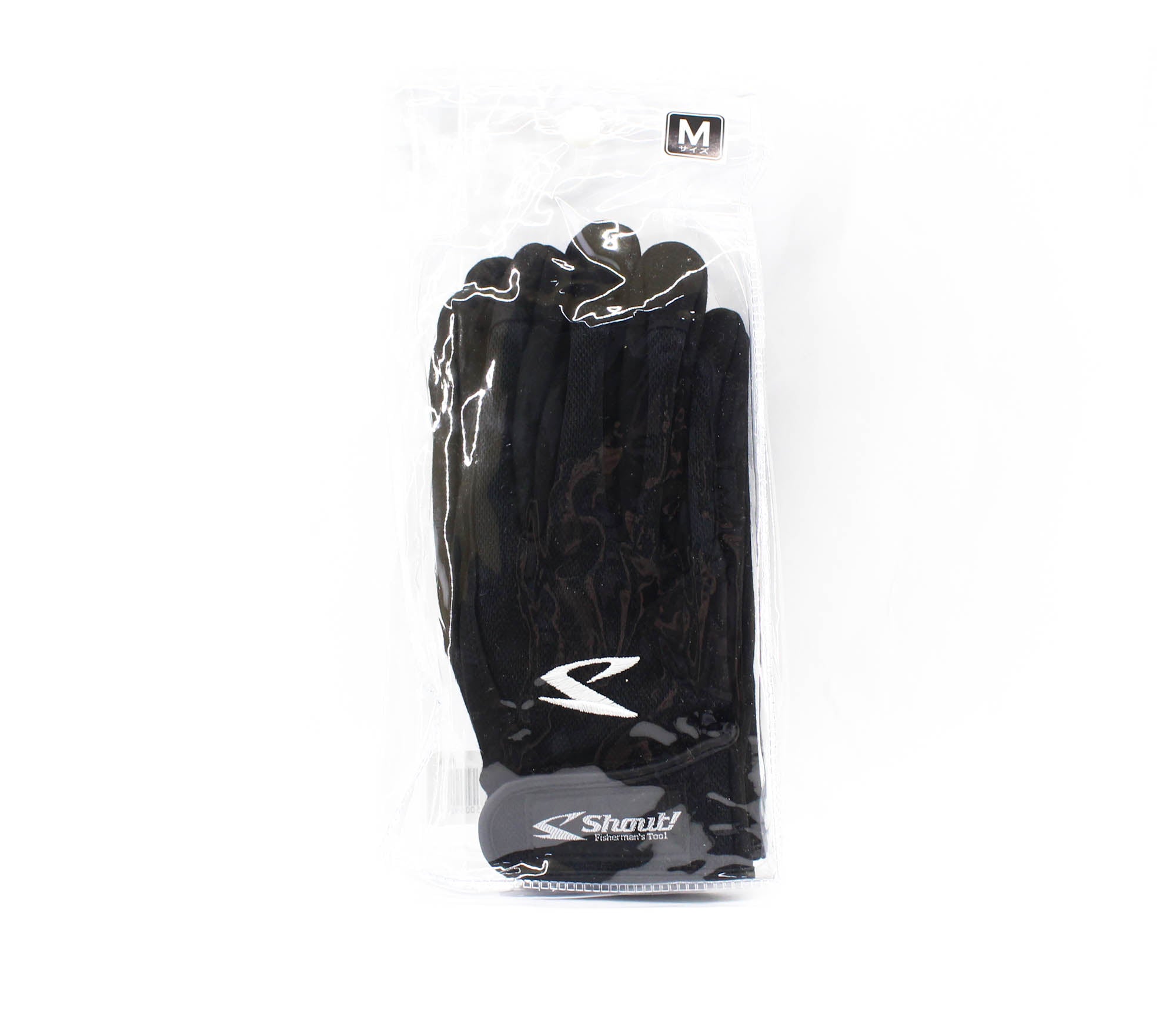 Shout 725-SG Short Mesh Glove Black Size M (0592)