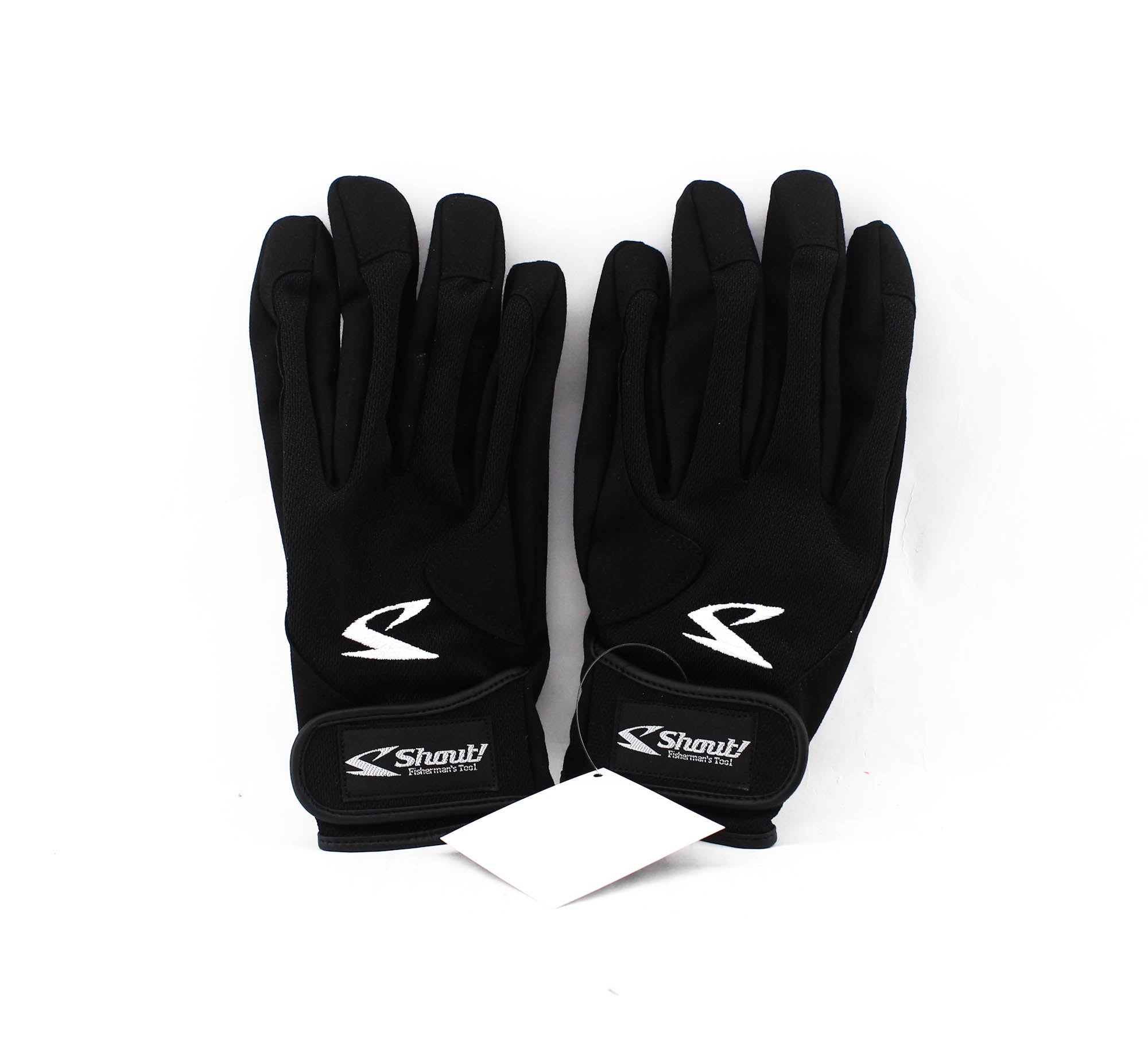 Shout 725-SG Short Mesh Glove Black Size L (0608)