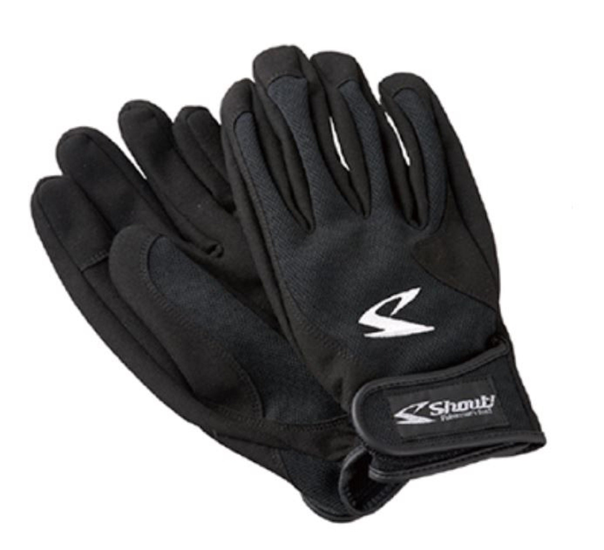 Shout 725-SG Short Mesh Glove Black Size L (0608)