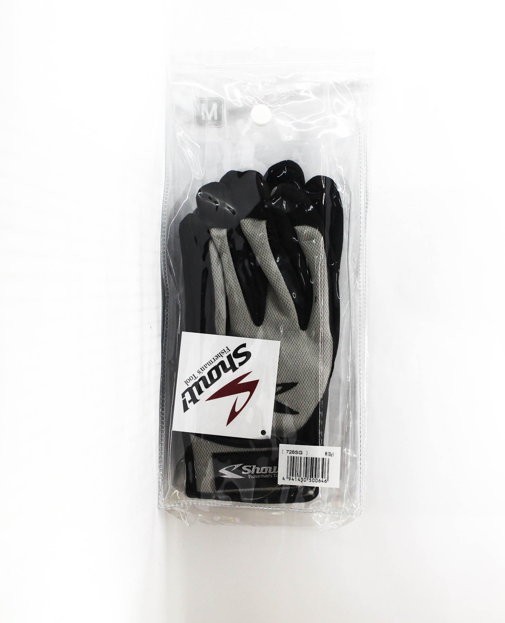 Shout 726-SG Short Mesh Glove Gray Size M (0646)