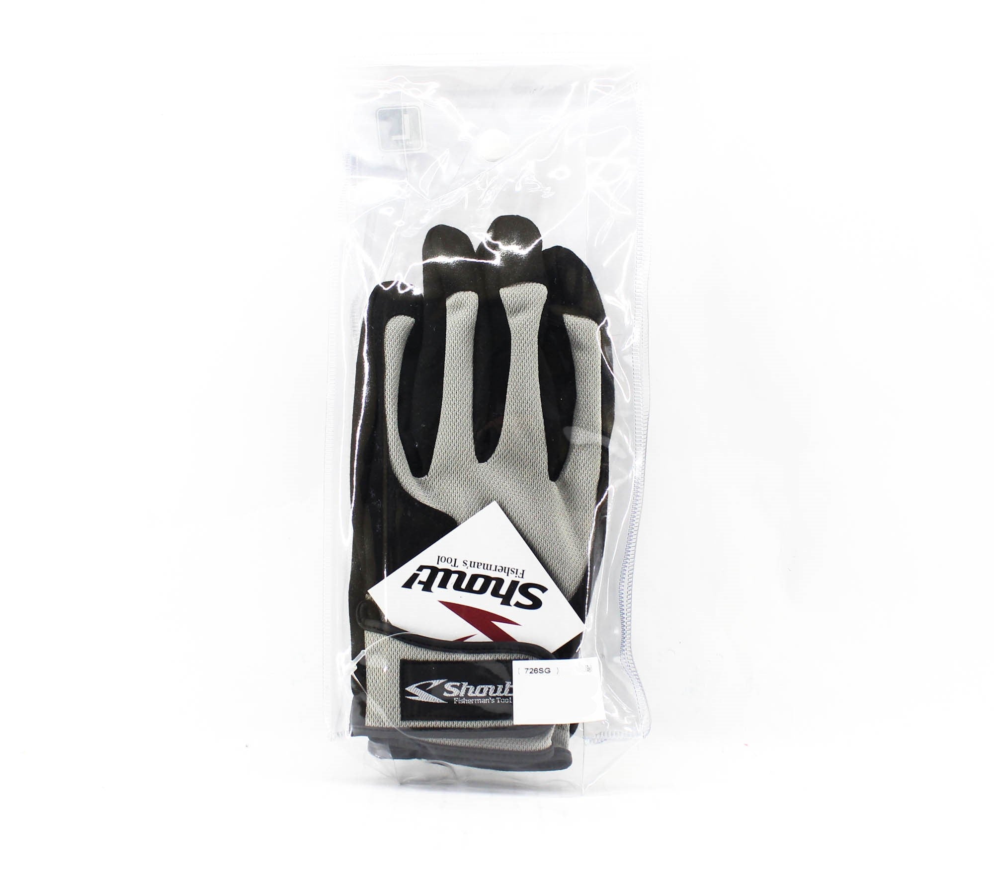 Shout 726-SG Short Mesh Glove Gray Size L (0653)