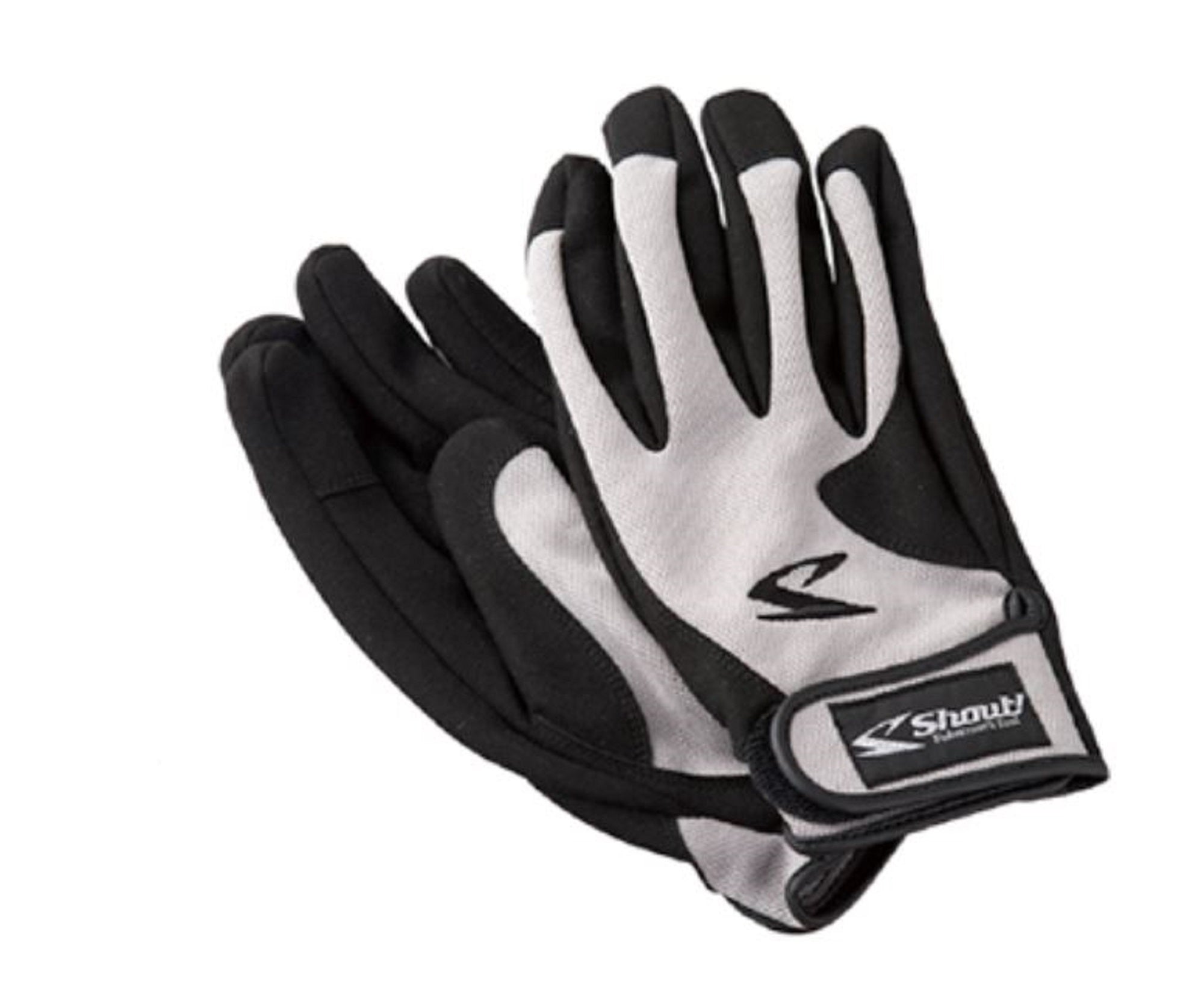 Shout 726-SG Short Mesh Glove Gray Size L (0653)