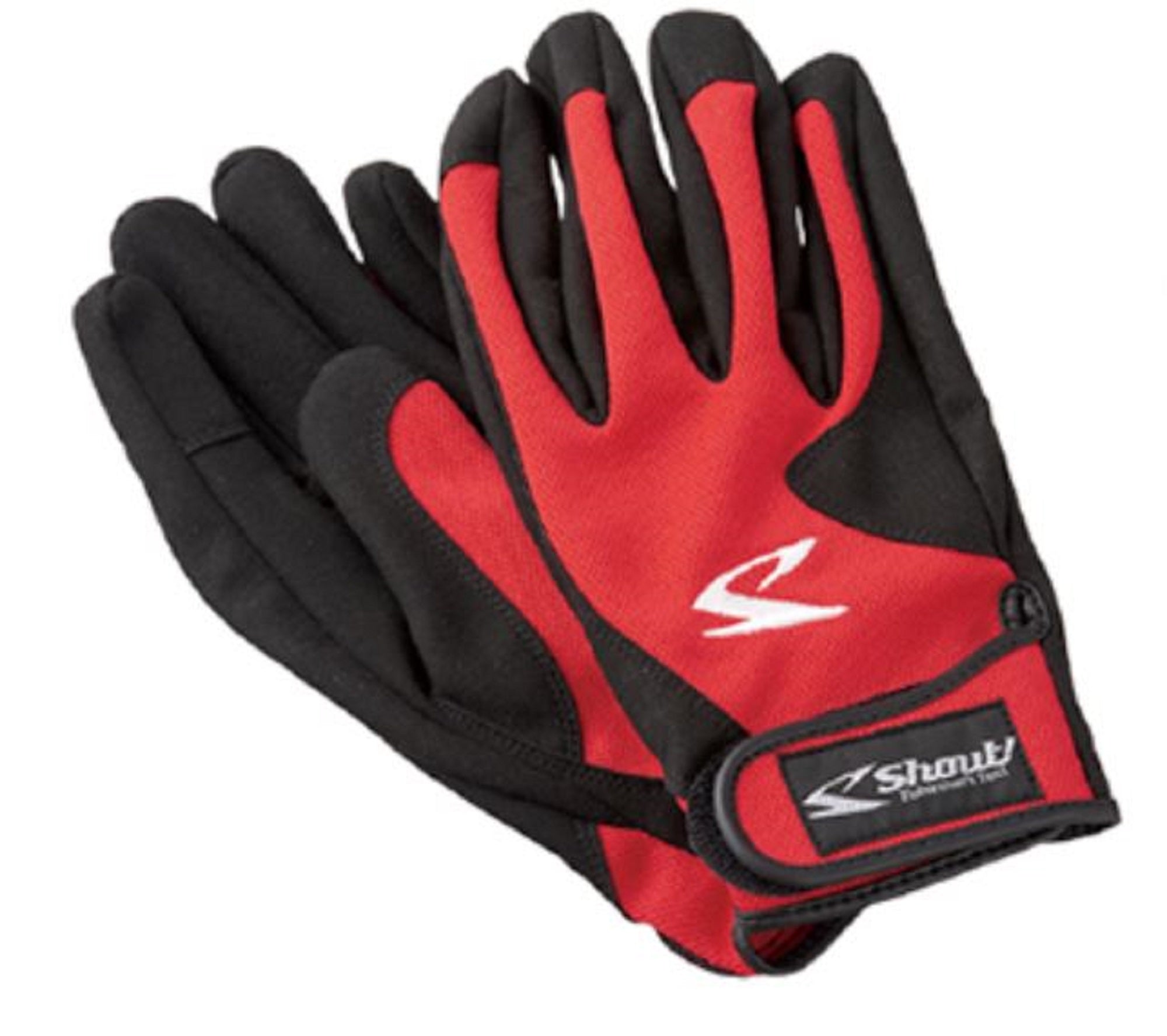 Shout 727-SG Short Mesh Glove Red Size M (0691)