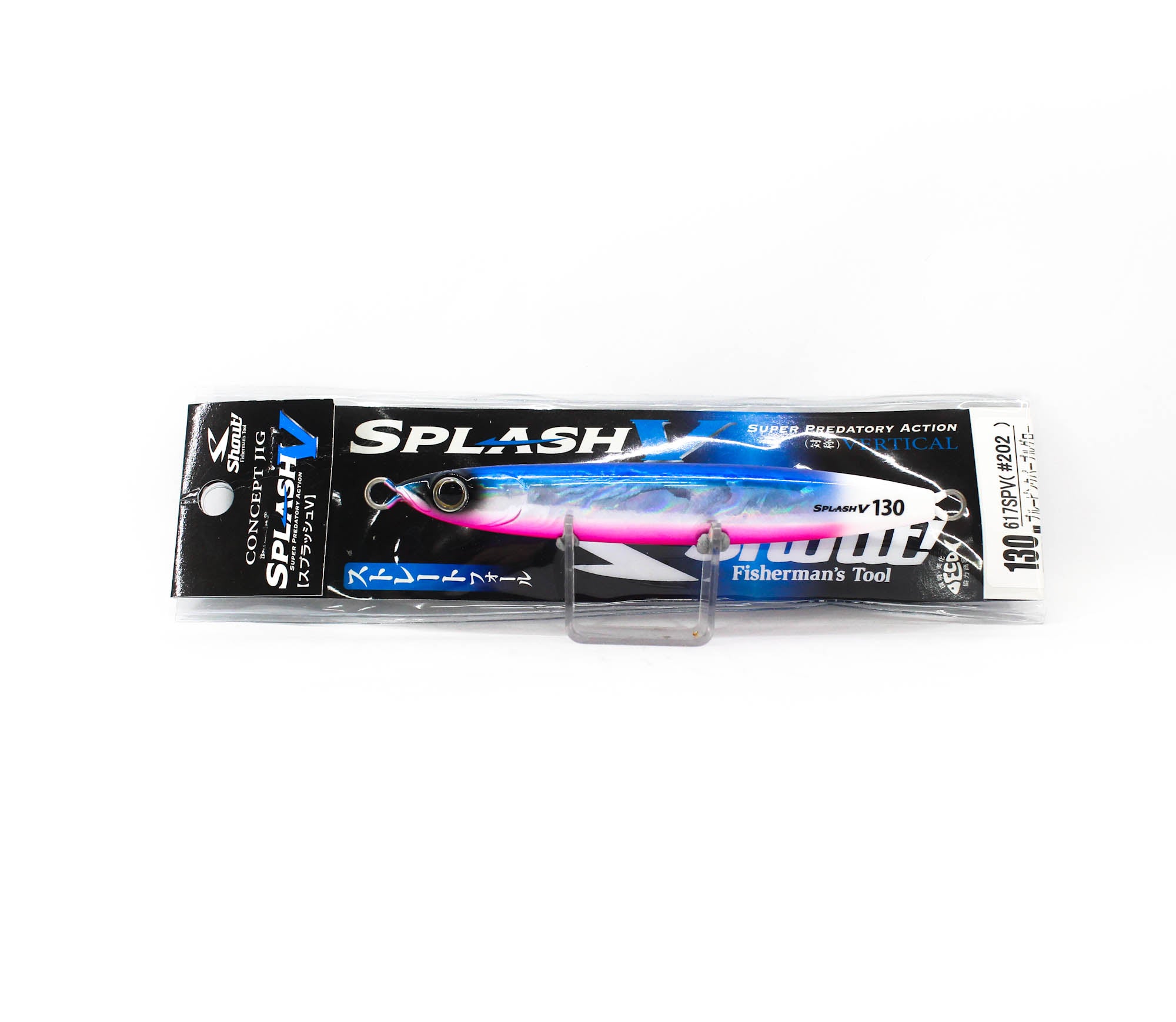 Shout 617-SPV Metal Jig Splash V 130 grams 202 (7416)