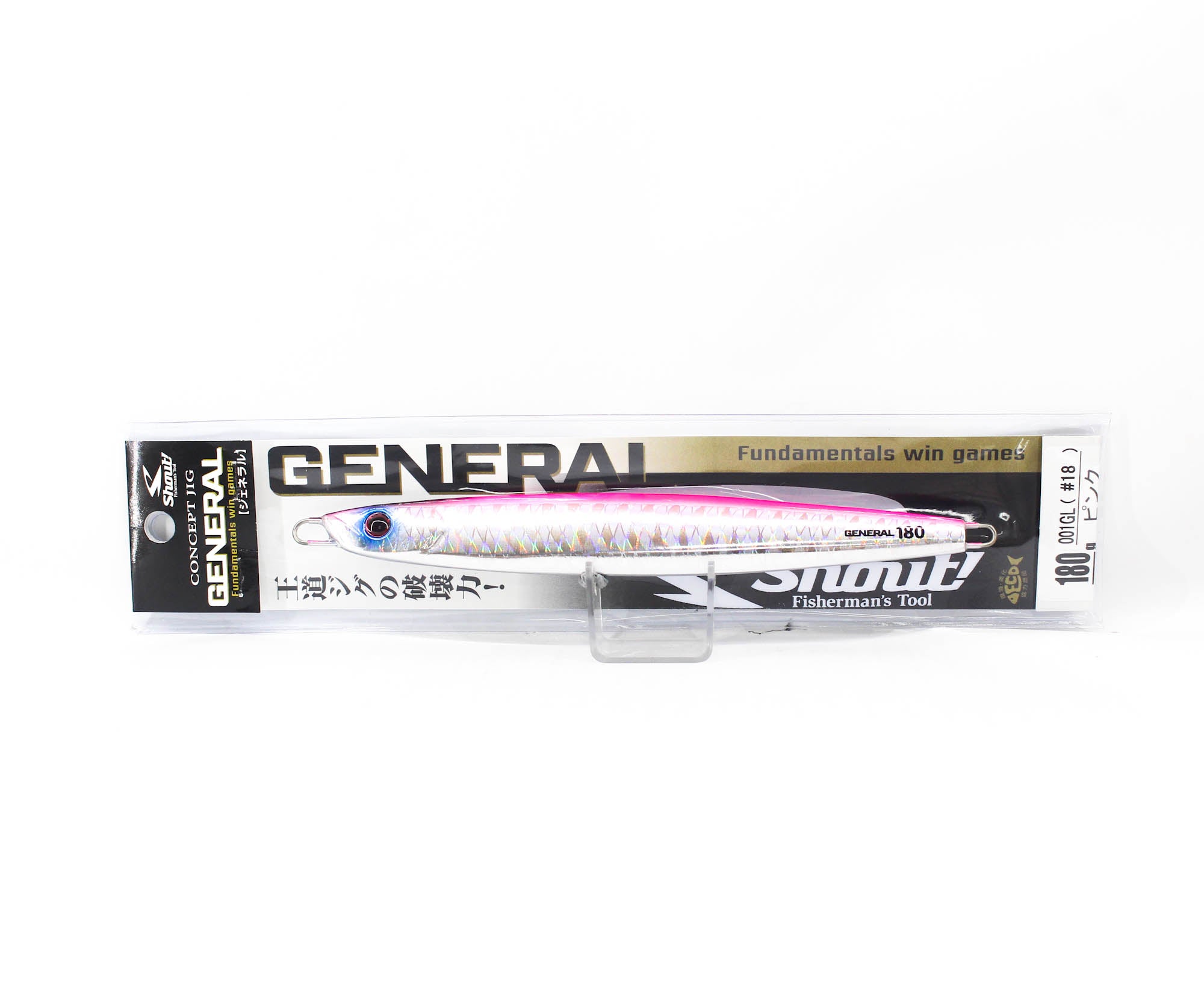 Shout 001GL Metal Jig General 180 grams #18 (8307)