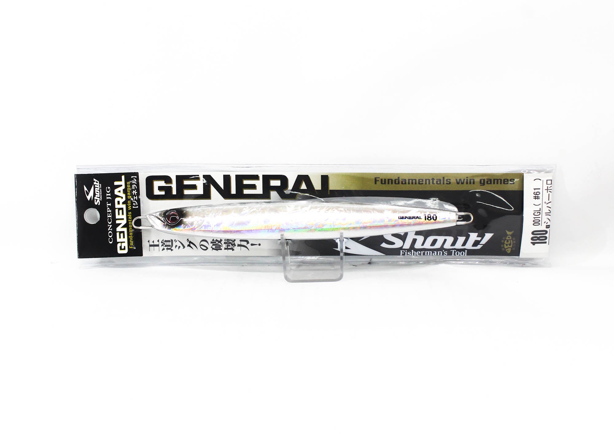 Shout 001GL Metal Jig General 180 grams #61 (8376)