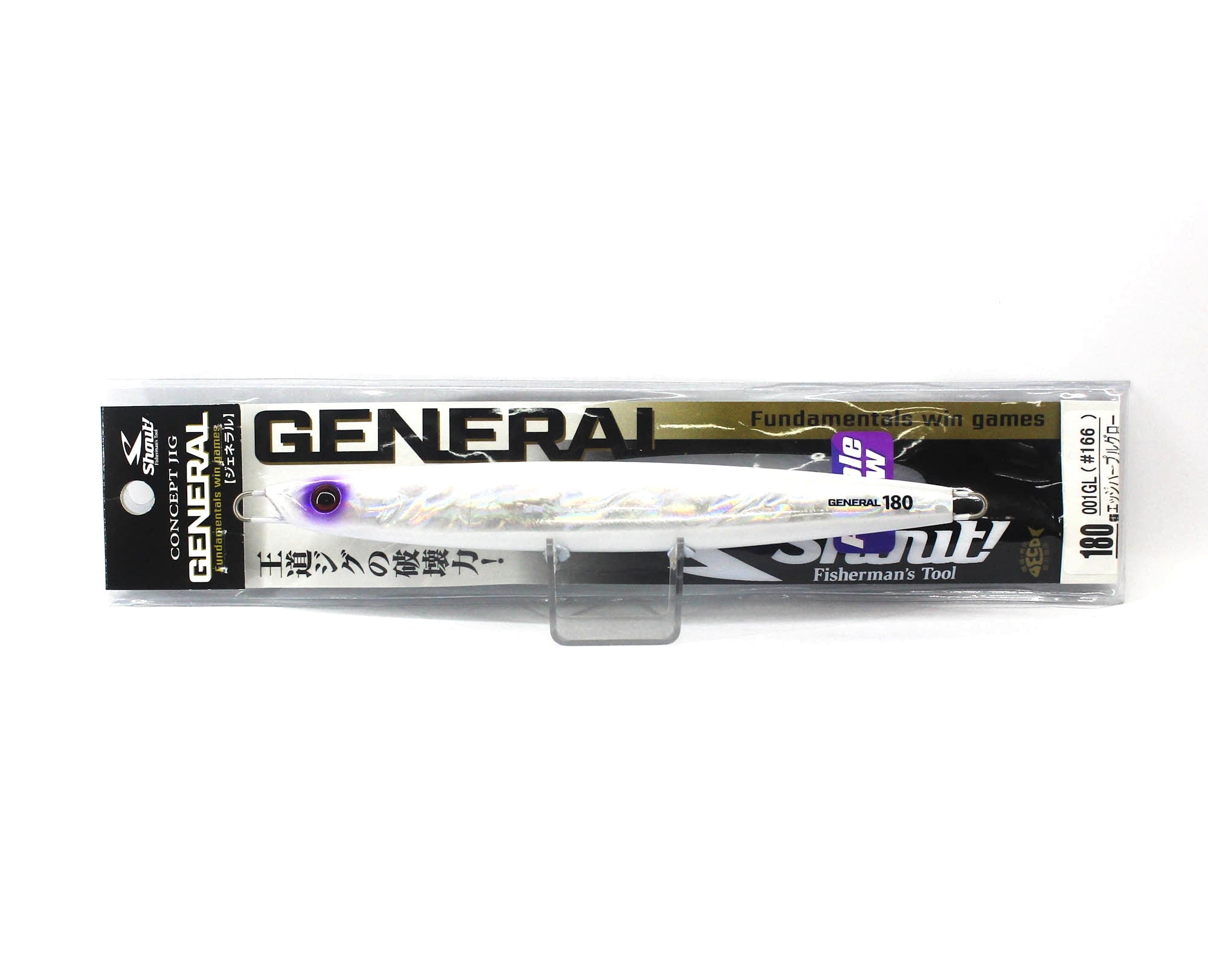 Shout 001GL Metal Jig General 180 grams #166 (8390)