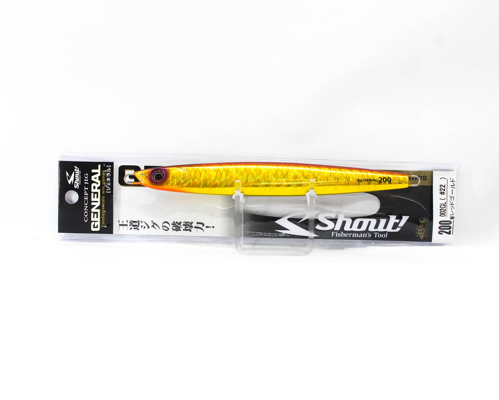 Shout 002GL Metal Jig General 200 grams #22 (8413)