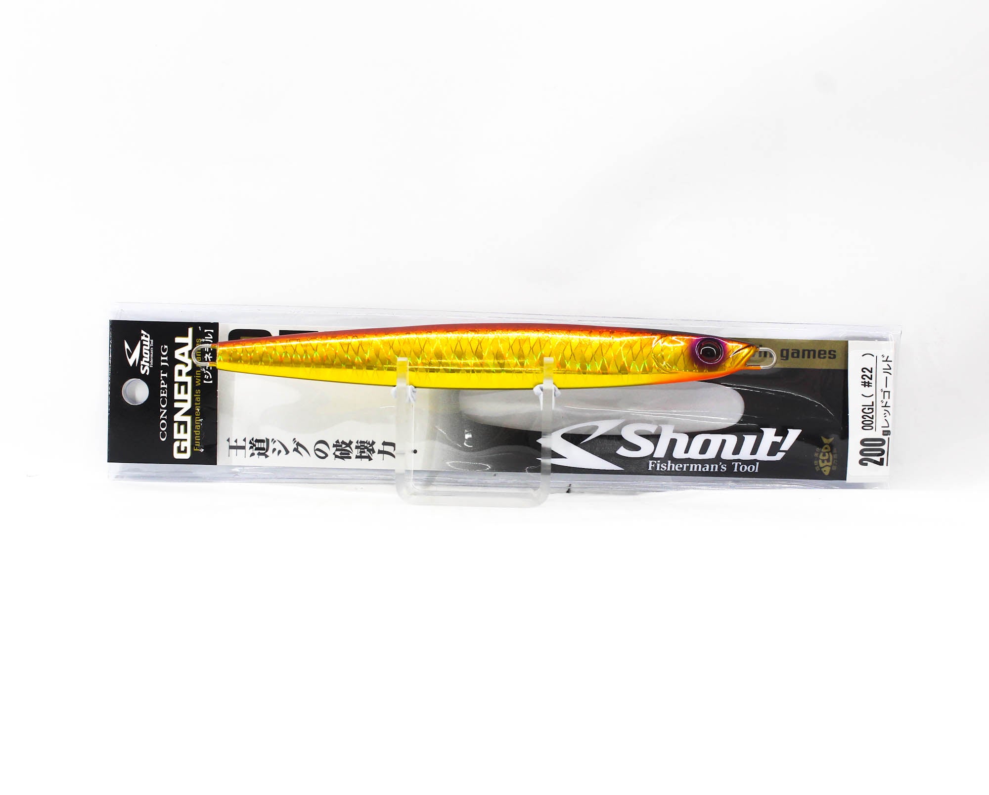 Shout 002GL Metal Jig General 200 grams #22 (8413)