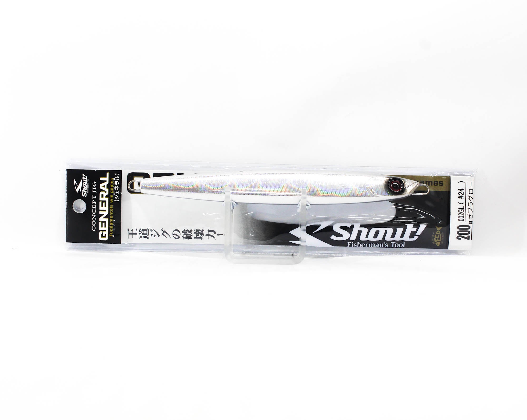 Shout 002GL Metal Jig General 200 grams #24 (8420)