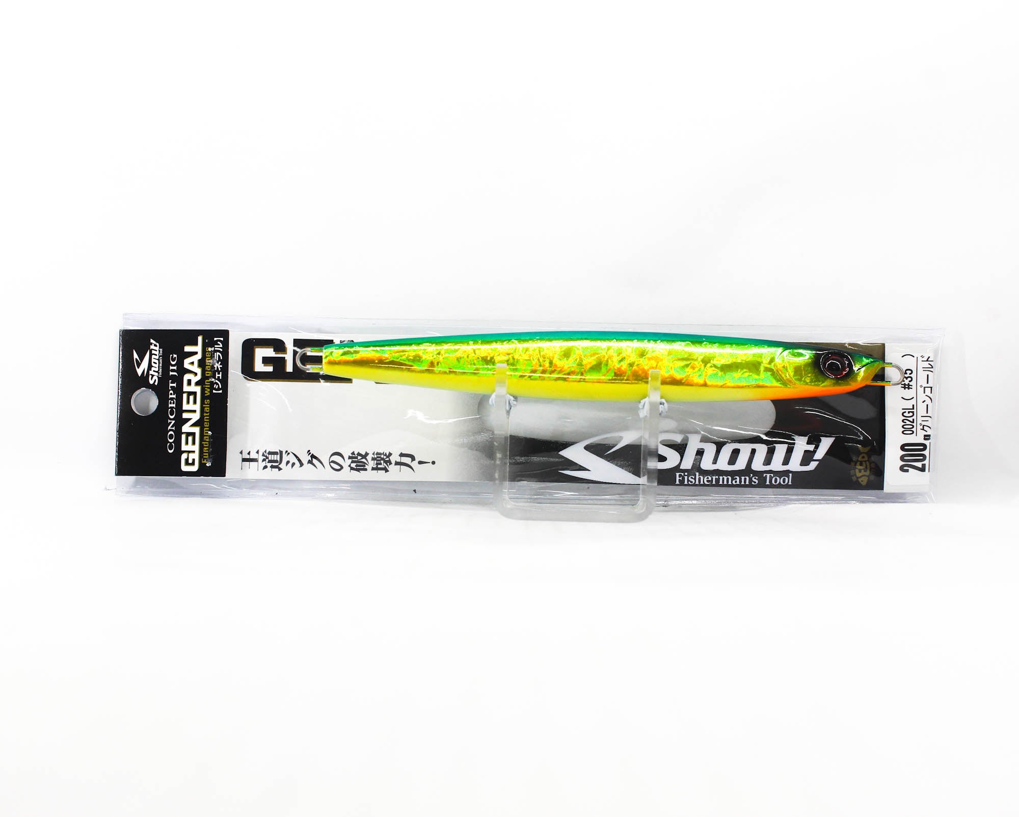 Shout 002GL Metal Jig General 200 grams #35 (8444)