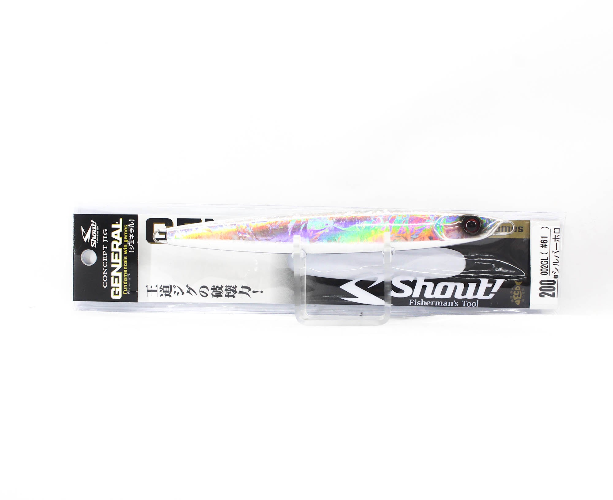 Shout 002GL Metal Jig General 200 grams #61 (8475)