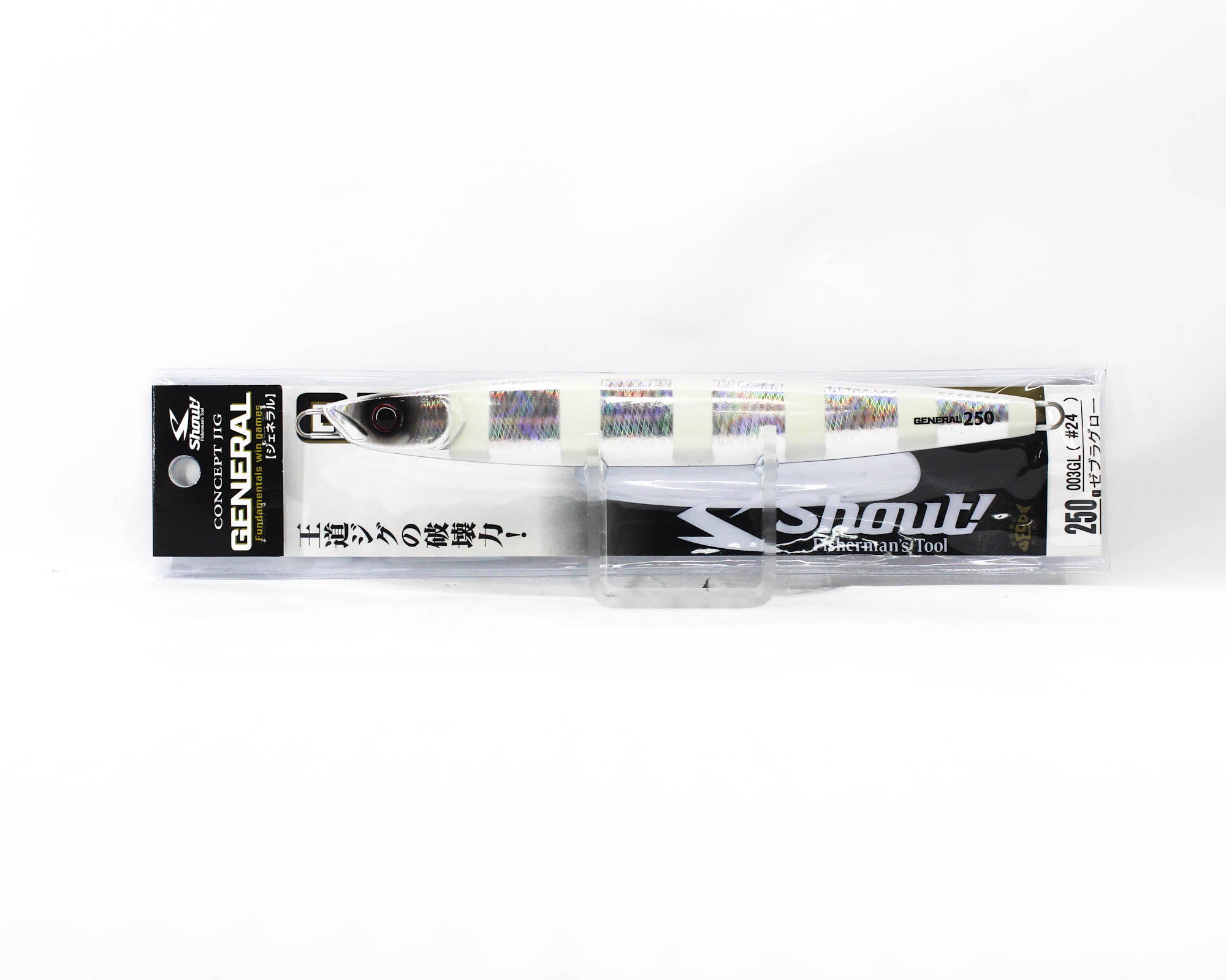 Shout 003GL Metal Jig General 250 grams #24 (8529)