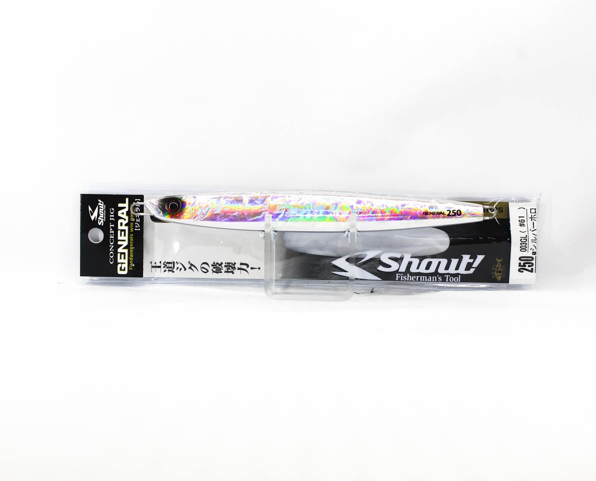 Shout 003GL Metal Jig General 250 grams #61 (8574)
