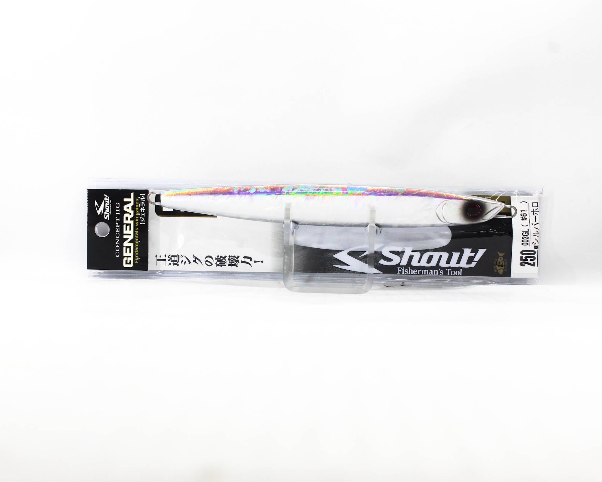 Shout 003GL Metal Jig General 250 grams #61 (8574)