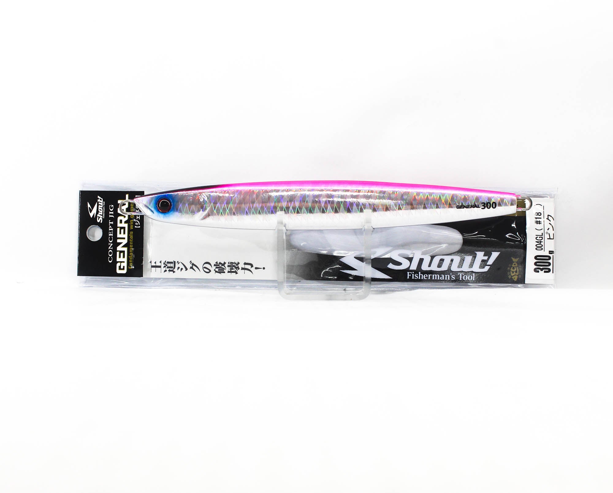 Shout 004GL Metal Jig General 300 grams #18 (8604)