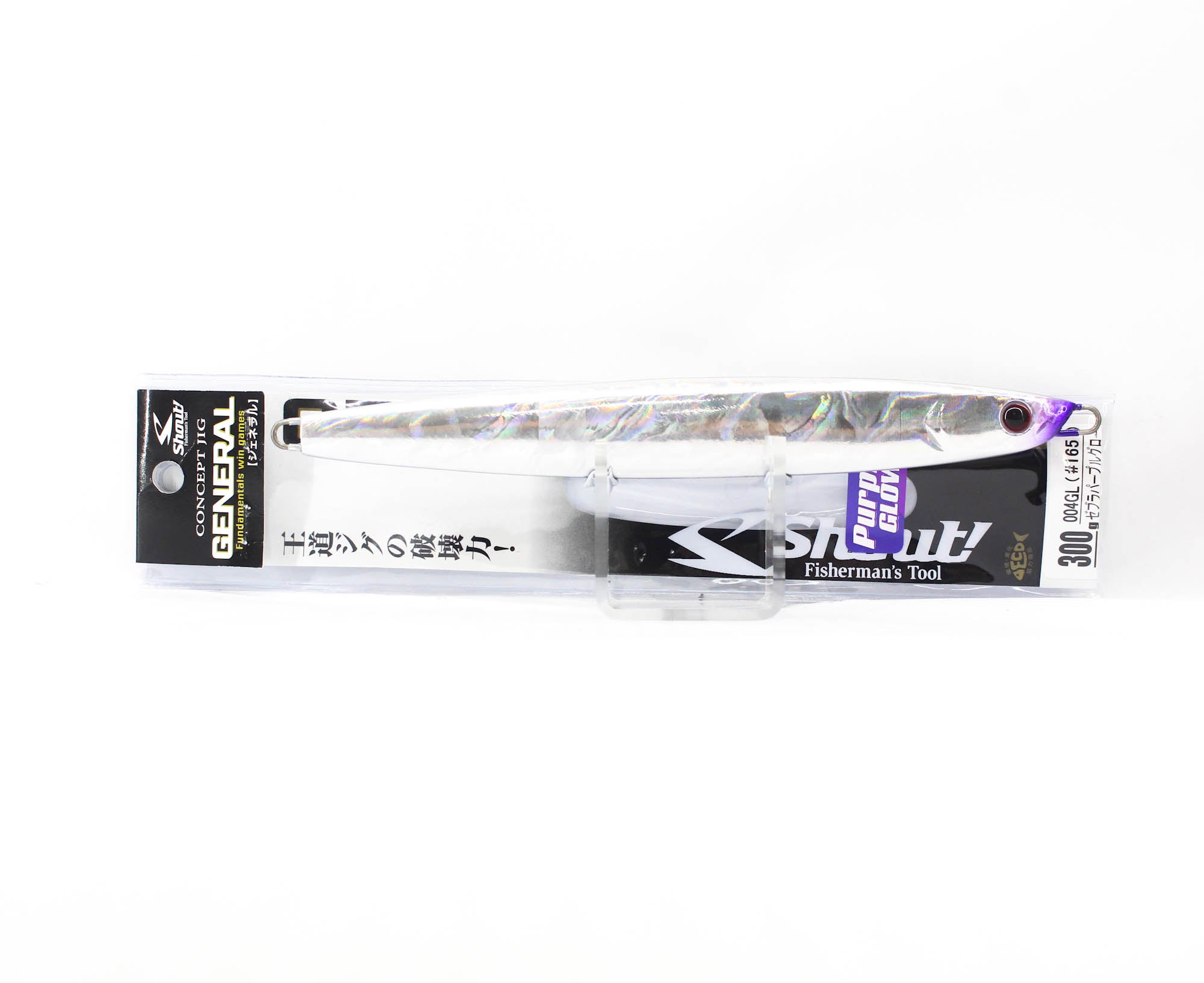 Shout 004GL Metal Jig General 300 grams #165 (8680)